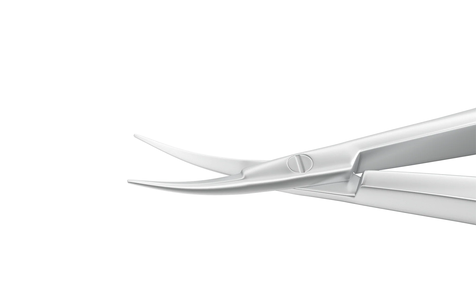 11-011S Castroviejo Universal Corneal Scissors, Small, Blunt Tips, 7.50 mm Blades, Length 102 mm, Stainless Steel - Image 2