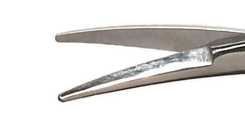 11-012S Castroviejo Universal Corneal Scissors, Blunt Tips, 11.00 mm Blades, Length 106 mm, Stainless Steel - Image 2
