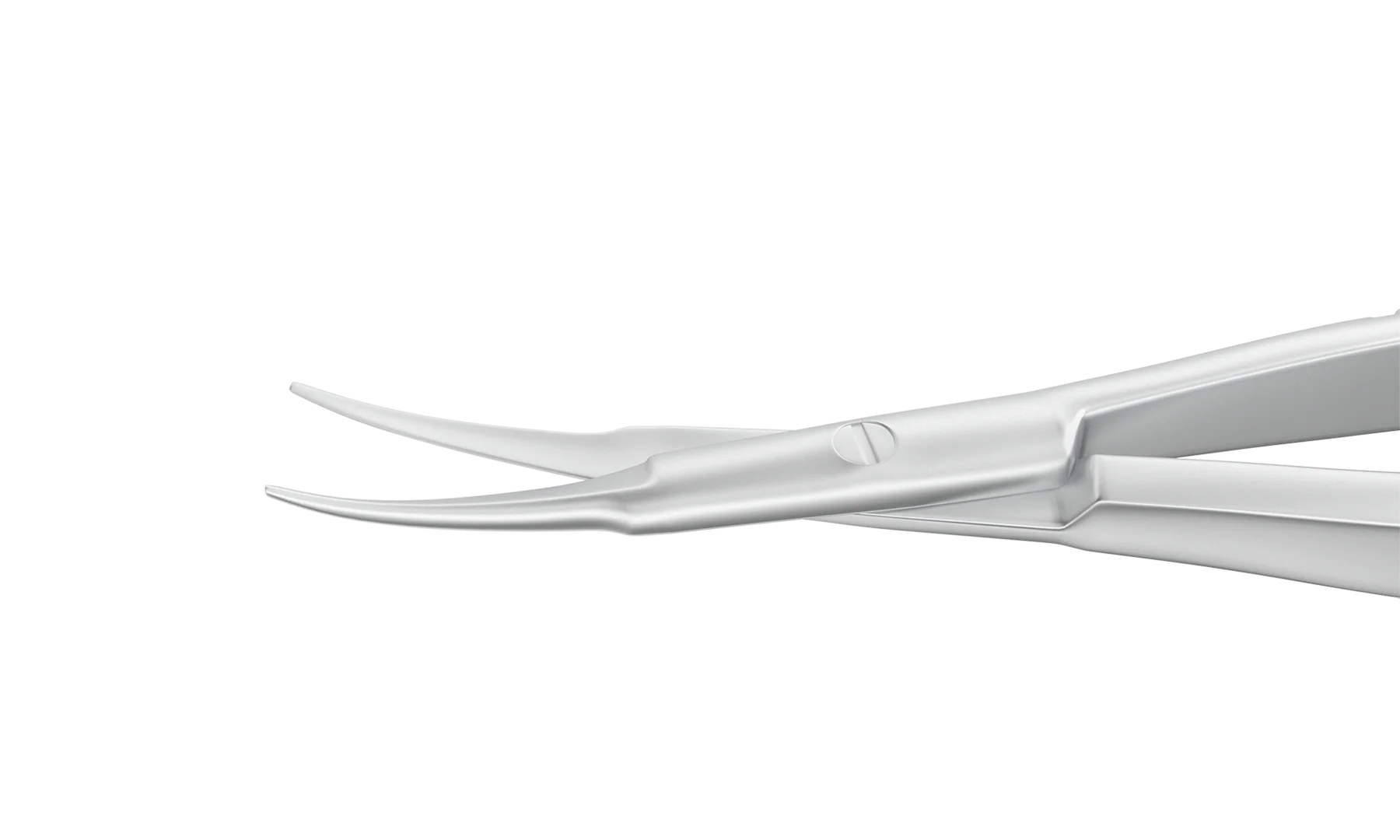11-013S Osher Universal Corneal Scissors, Blunt Tips, Gently Curved, 13.00 mm Blades, Length 120 mm, Stainless Steel - Image 2