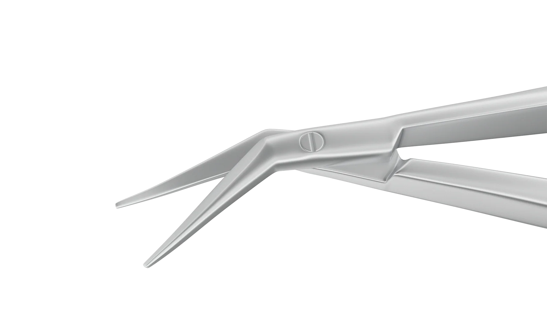 11-0241S Castroviejo Corneal Section Scissors, Left, 11.50 mm Blades, Lower Blade 0.50 mm Longer, Length 106 mm, Stainless Steel - Image 2
