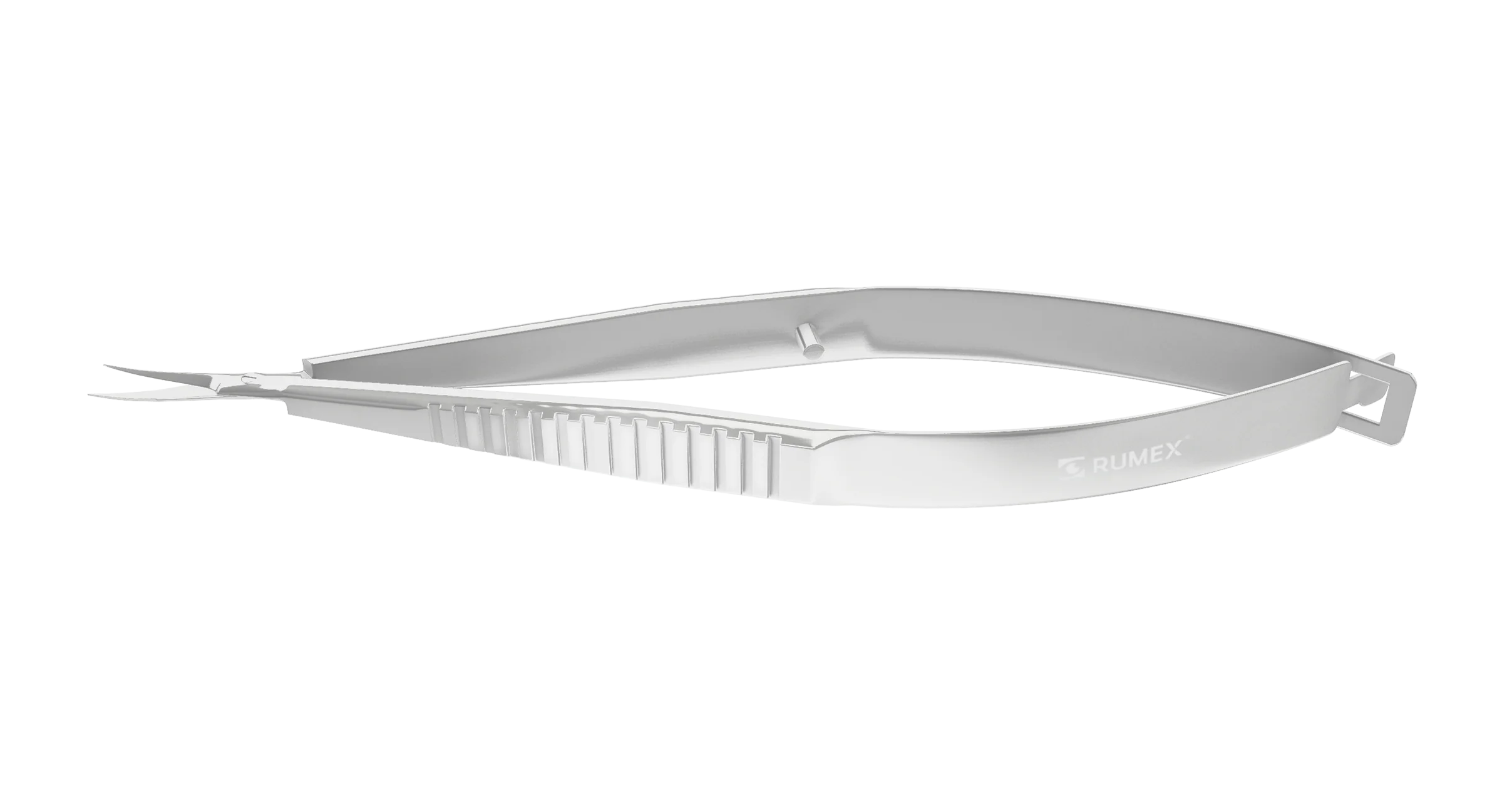 11-038S Scissors for DALK Procedure, Right, Length 106 mm, Stainless Steel