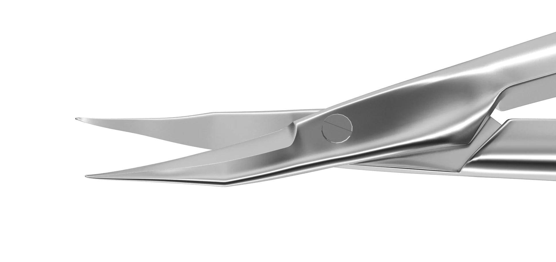11-046S Westcott Stitch Scissors, Sharp Tips, Gently Curved 13.00 mm Blades, Flat Handle, Length 115 mm, Stainless Steel - Image 2