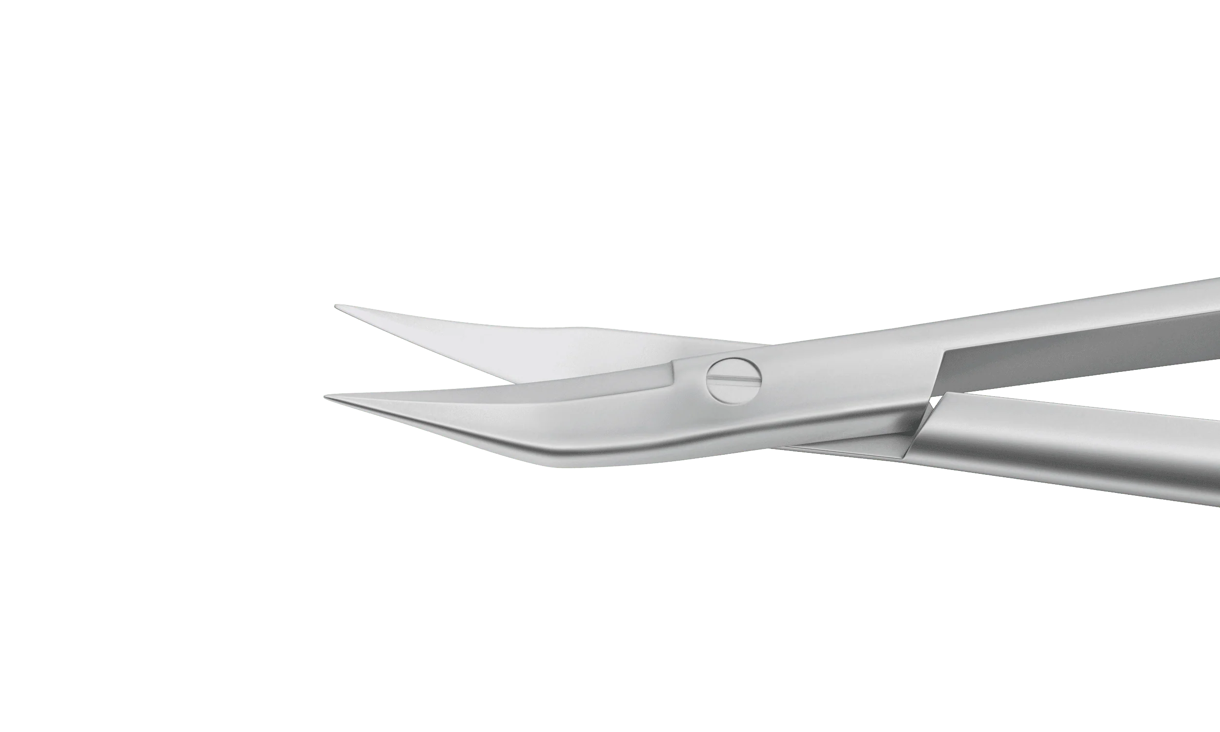 11-047S Westcott Stitch Scissors, Sharp Tips, Gently Curved 13.00 mm Blades, Round Handle, Length 115 mm, Stainless Steel - Image 2