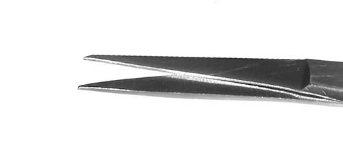 11-100S Knapp Straight Strabismus Scissors, Ring Handle, Length 115 mm, Stainless Steel - Image 2