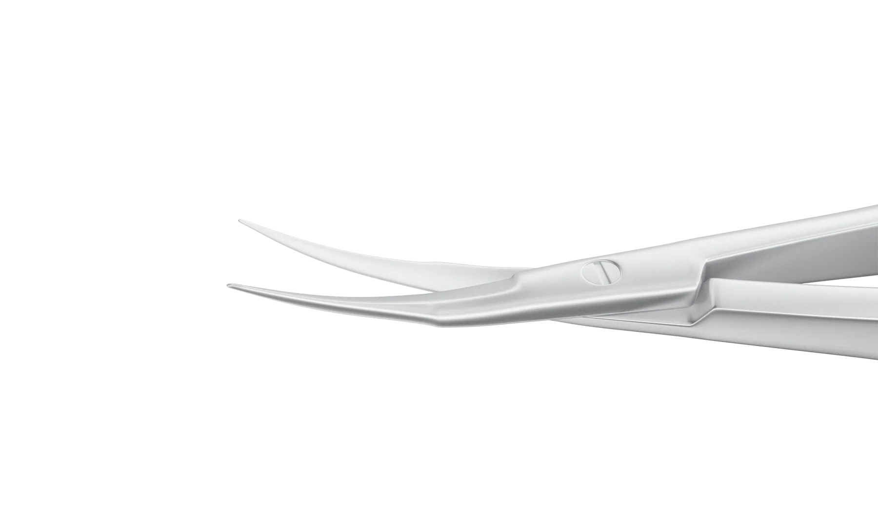 11-125S Westcott Type Stitch Scissors, Gently Curved, Sharp tips, 16.00 mm Blades, Flat Handle, Length 120 mm, Stainless Steel - Image 2