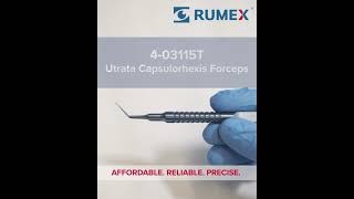 12-003T Vitreoretinal Instrument Handle, Squeeze Model, Two Fingers Control, Titanium - Image 2
