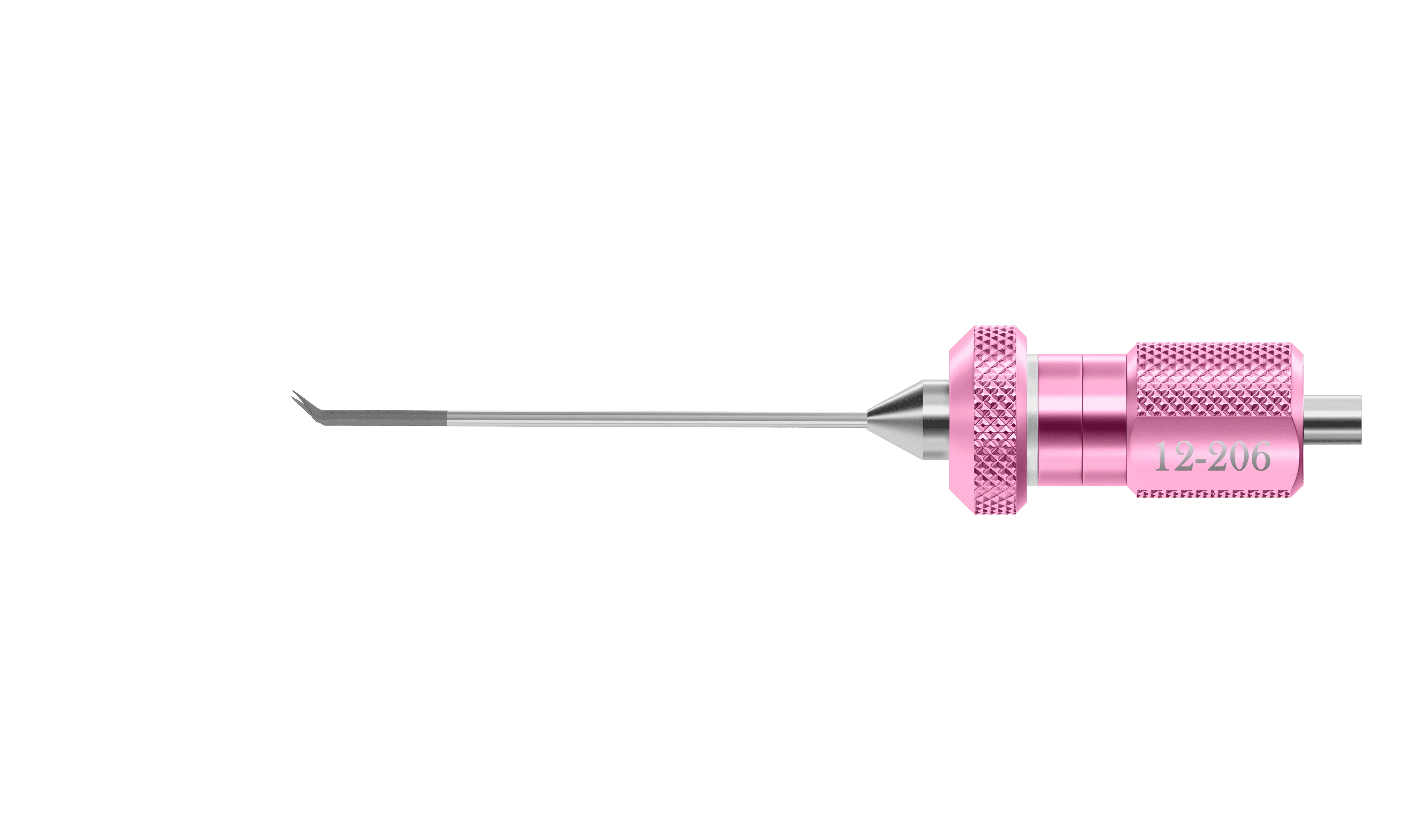 12-206 Horizontal Vitreoretinal Scissors, 55°, Medium 1.70 mm Blades, 20 Ga, Tip Only - Image 2