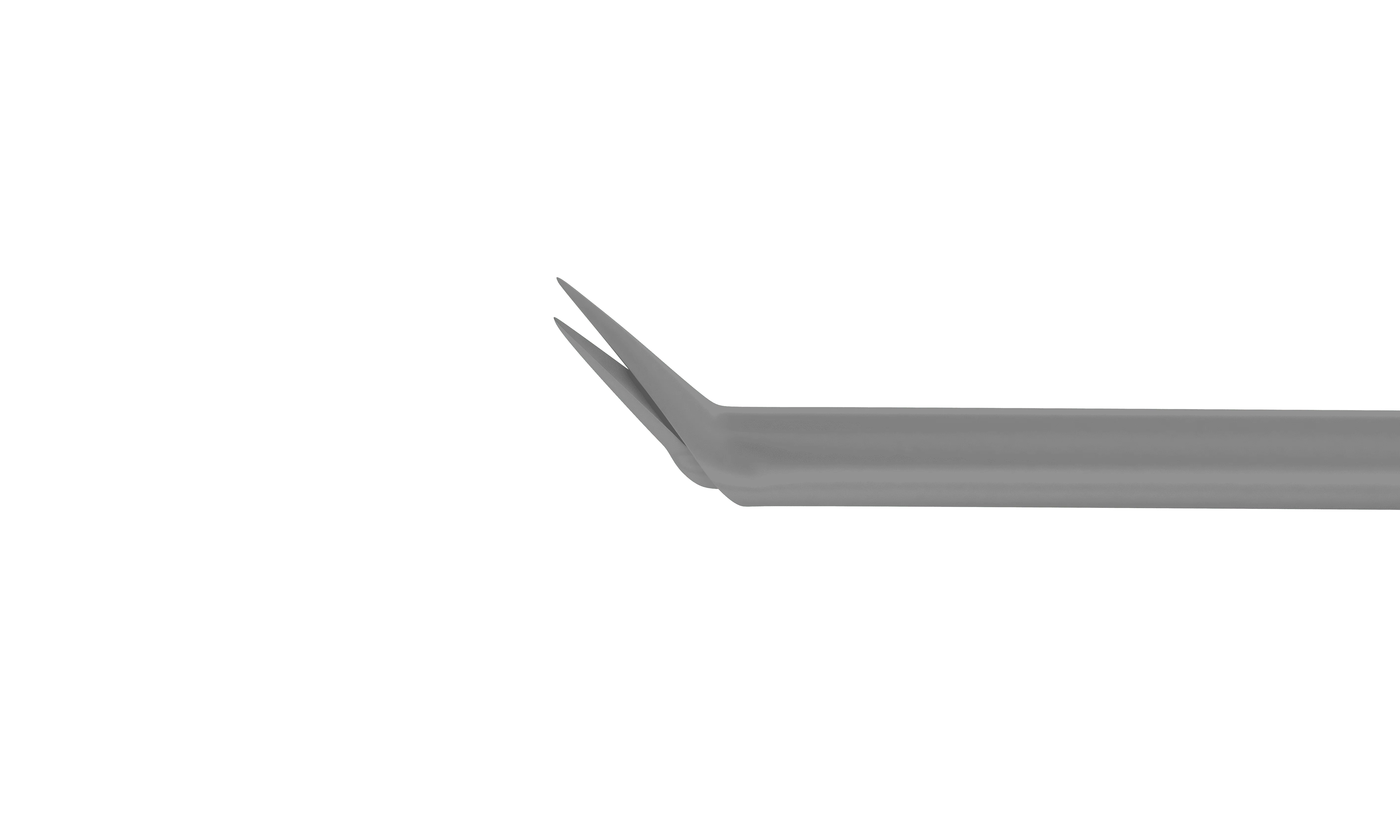 12-206 Horizontal Vitreoretinal Scissors, 55°, Medium 1.70 mm Blades, 20 Ga, Tip Only - Image 3