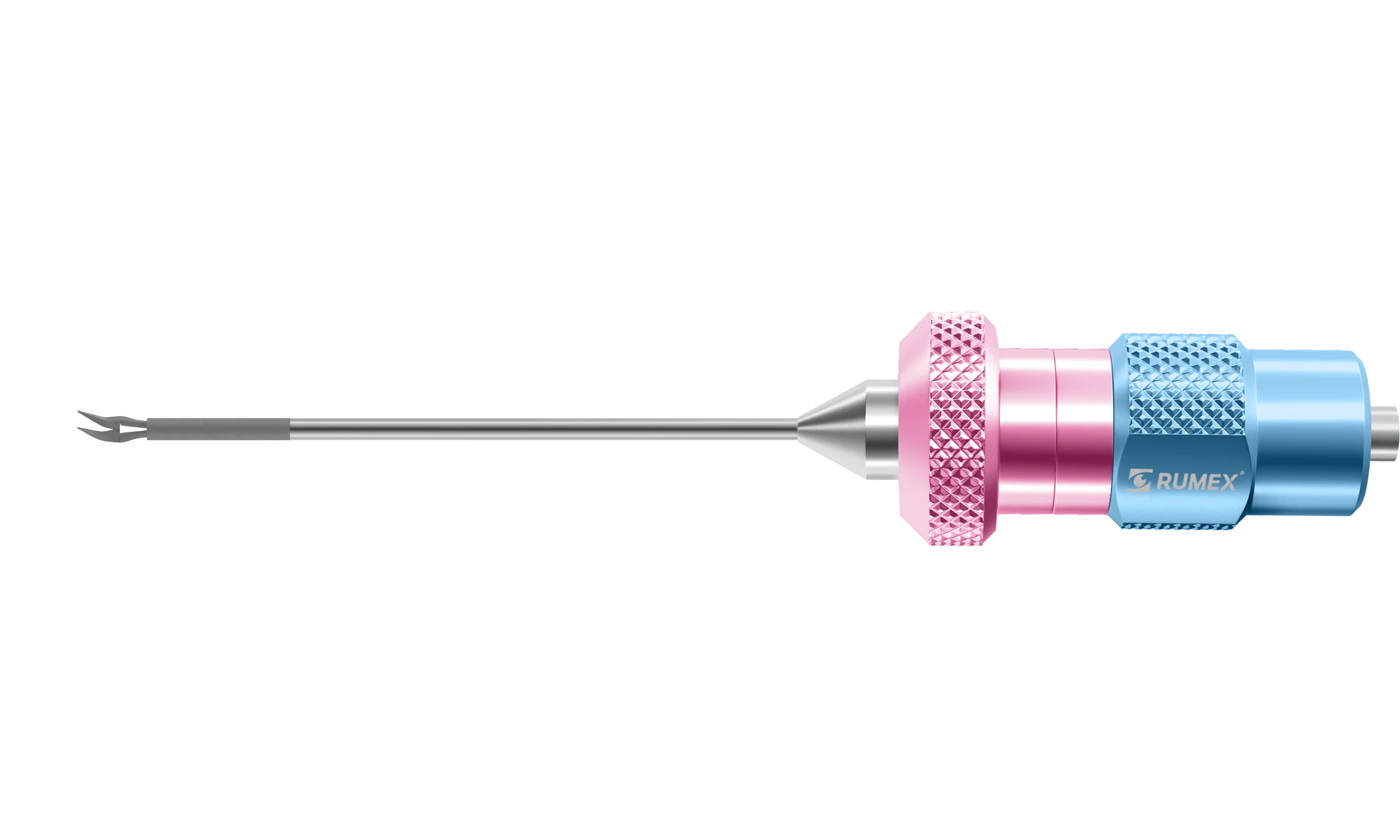 12-2085 Angled Horizontal Vitreoretinal Scissors, 45°, Short Blades, 20 Ga, Tip Only - Image 2