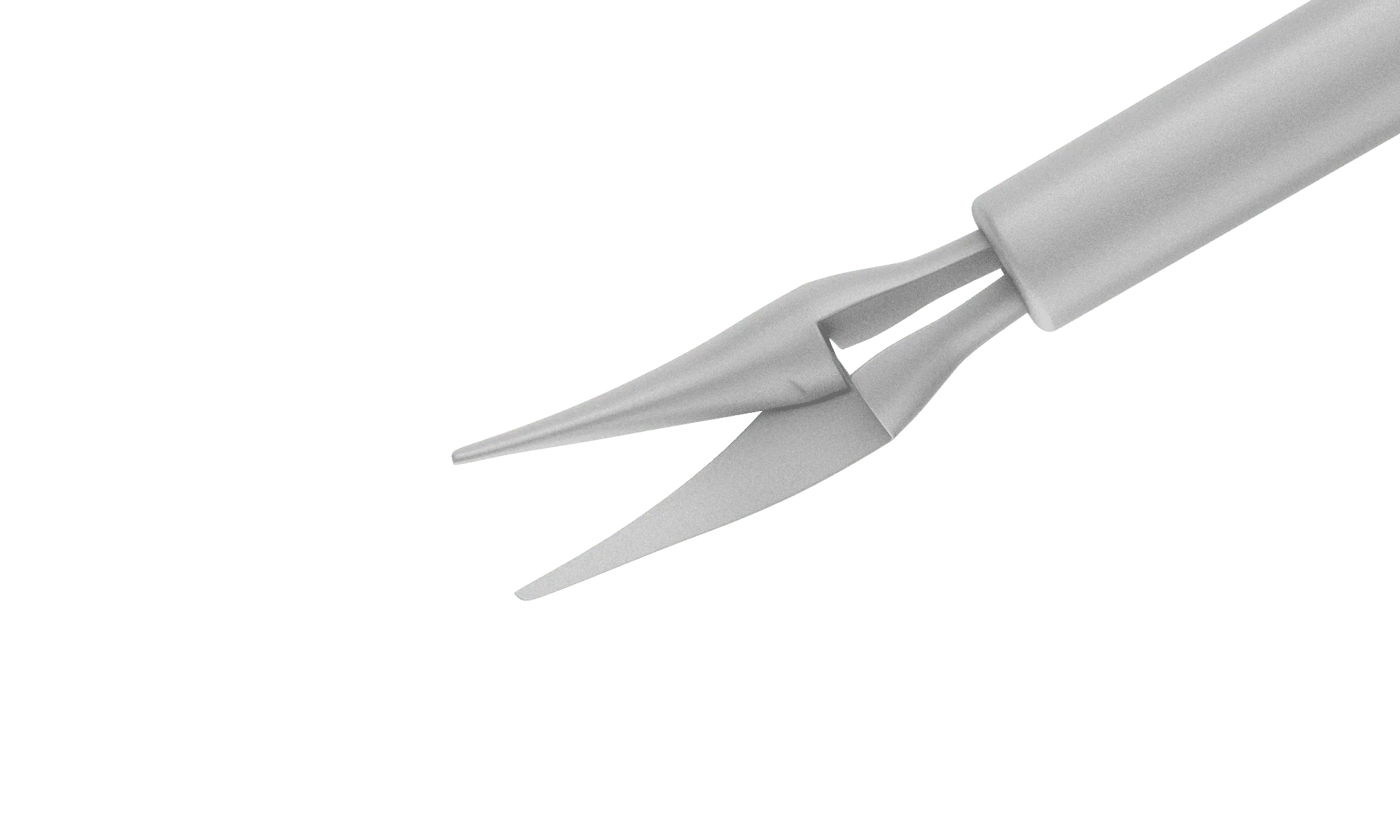 12-209-23D Disposable Curved Scissors, 23 Ga, Stainless Steel, 6 per Box - Image 2