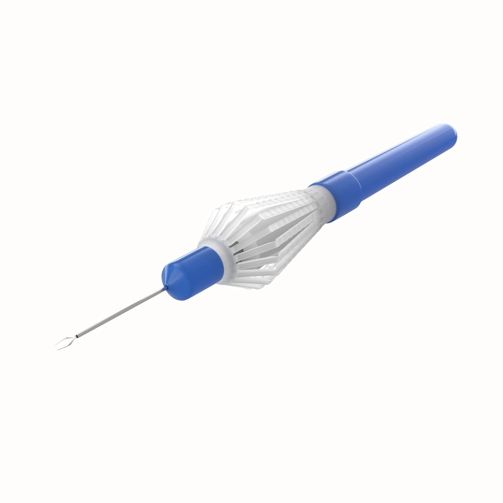 12-211-25DP Disposable Vitreoretinal Straight Scissors, 25 Ga, Plastic Handle 360ᵒ, 6 per Box - Image 2