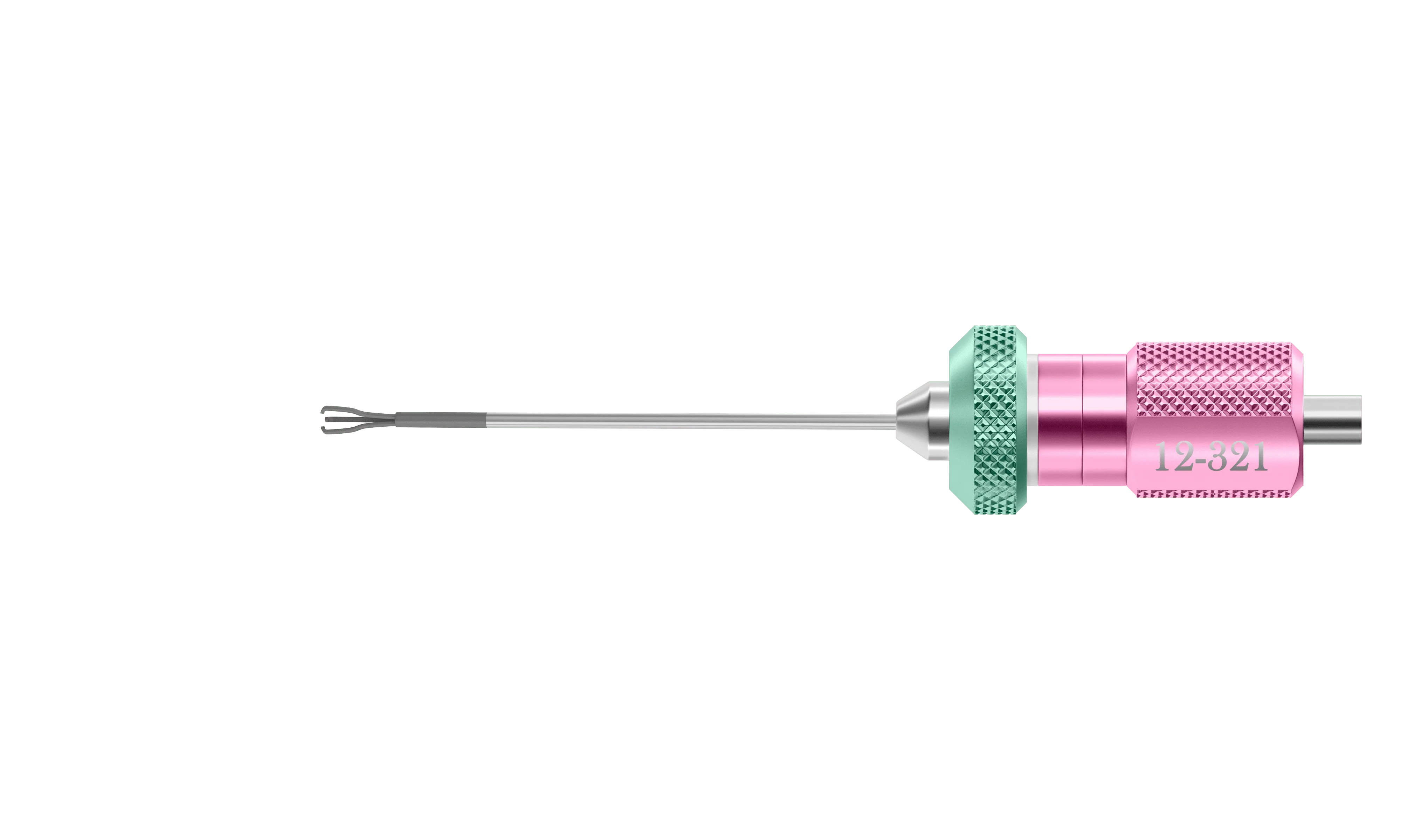 12-321 Spring Gripping Vitreoretinal Forceps, 20 Ga, Tip Only - Image 2