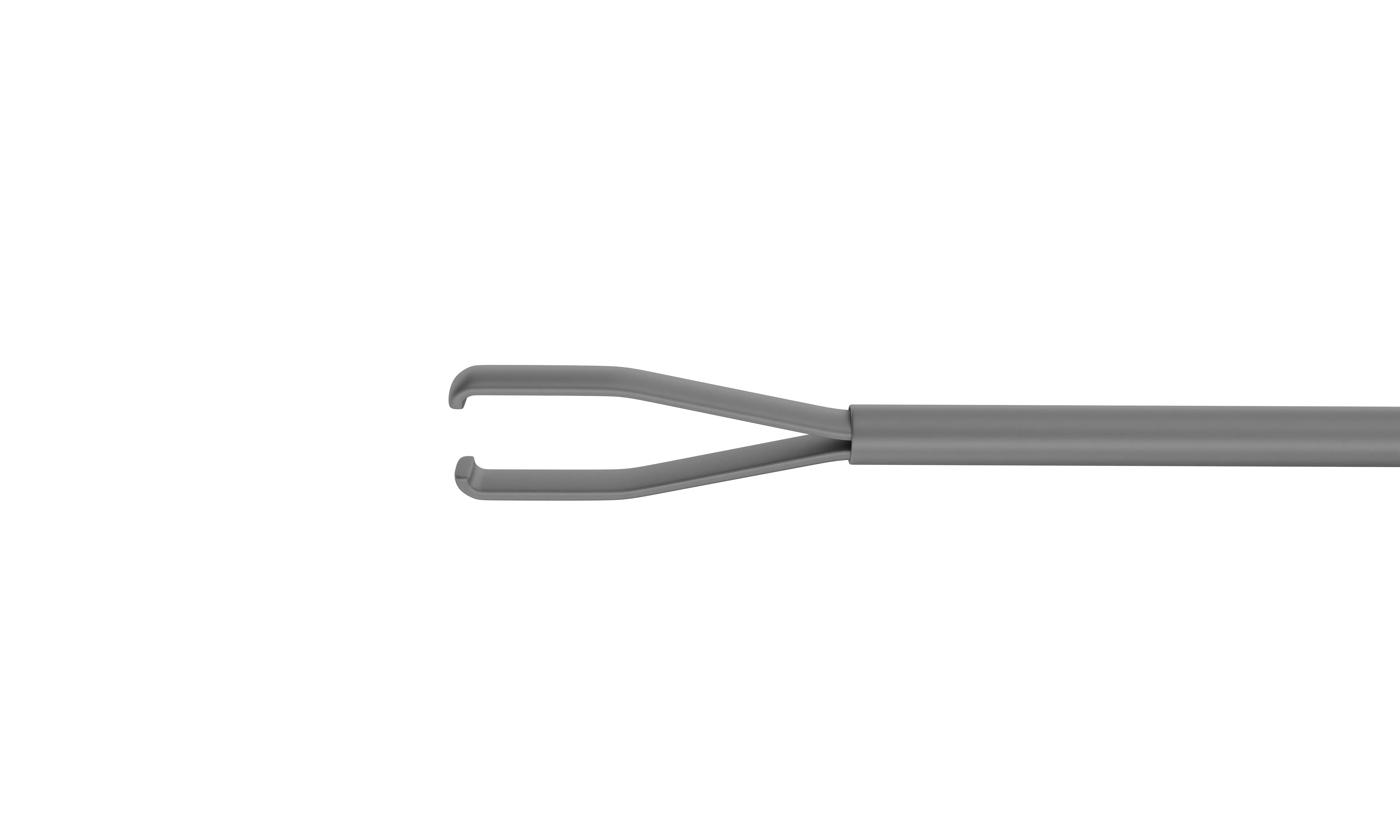12-4013-25H End-Grasping  Forceps, Expanded Space between Branches, Attached to a Squeeze Handle, with RUMEX Flushing System, 25 Ga - Image 3