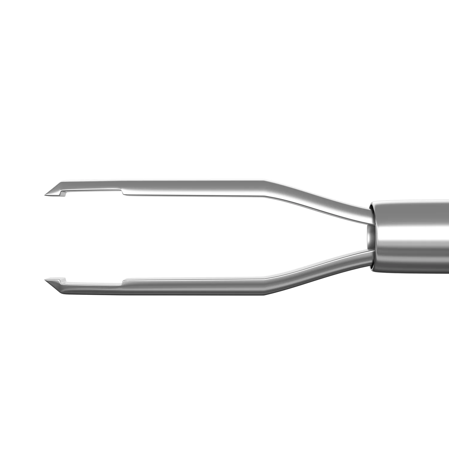 12-410-25DP Disposable Vitreoretinal Eckardt End-Gripping Forceps, 25 Ga, Plastic Handle 360ᵒ, 6 per Box - Image 3