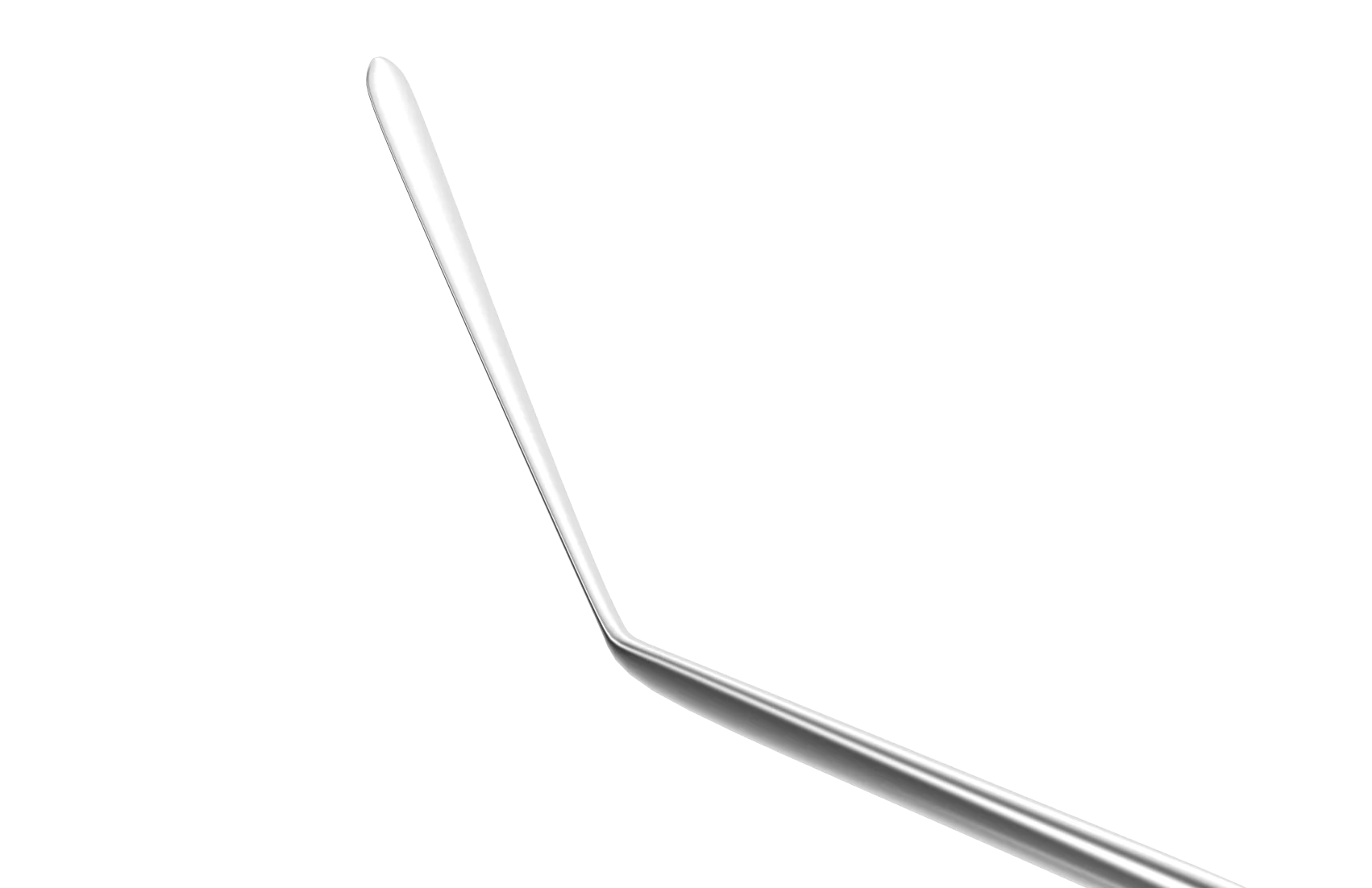 13-110 Paton Spatula And Spoon, Double-Ended, Length 150 mm, Round Titanium Handle - Image 2