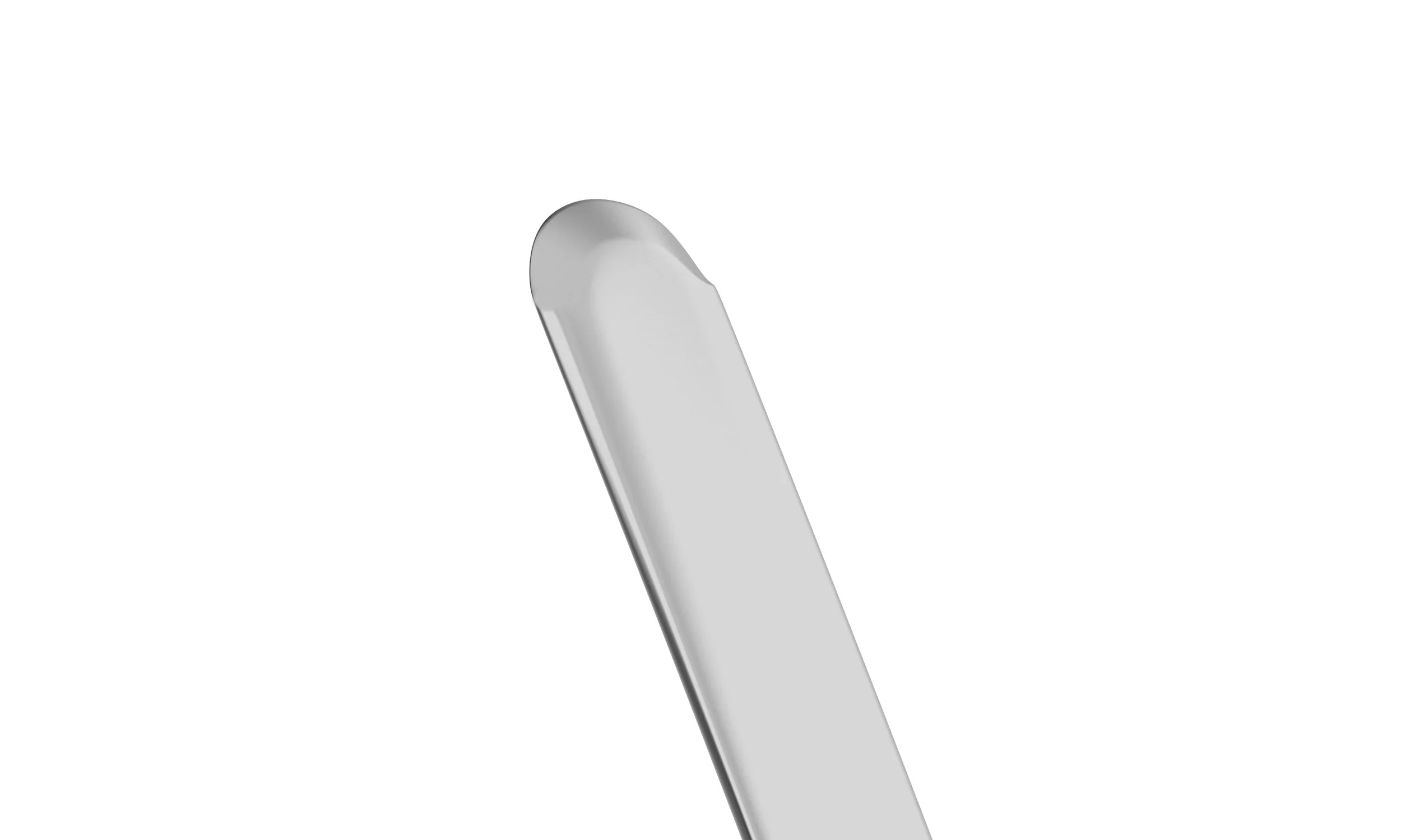 13-137 Corneal Dissector, Straight, Length 125 mm, Round Titanium Handle - Image 2