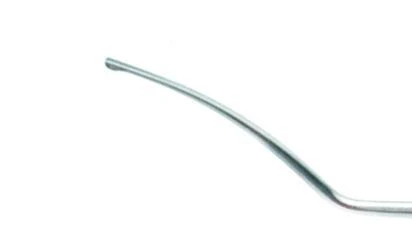 13-141 Pallikaris ICL Manipulator, Sandblasted Tip, Length 123 mm, Round Titanium Handle - Image 2