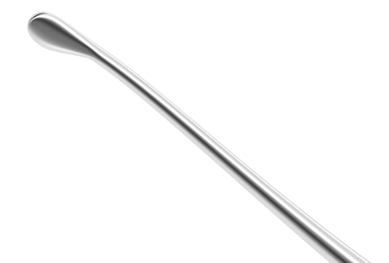 13-181 Uy Laser Lens Fragmentation Combo Manipulator, Length 131 mm, Round Titanium Handle - Image 3