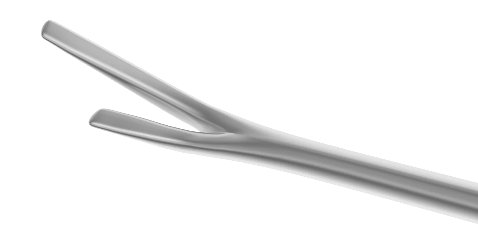 13-185 Tan Marginal DMEK Dissector, Length 132 mm, Round Titanium Handle - Image 3