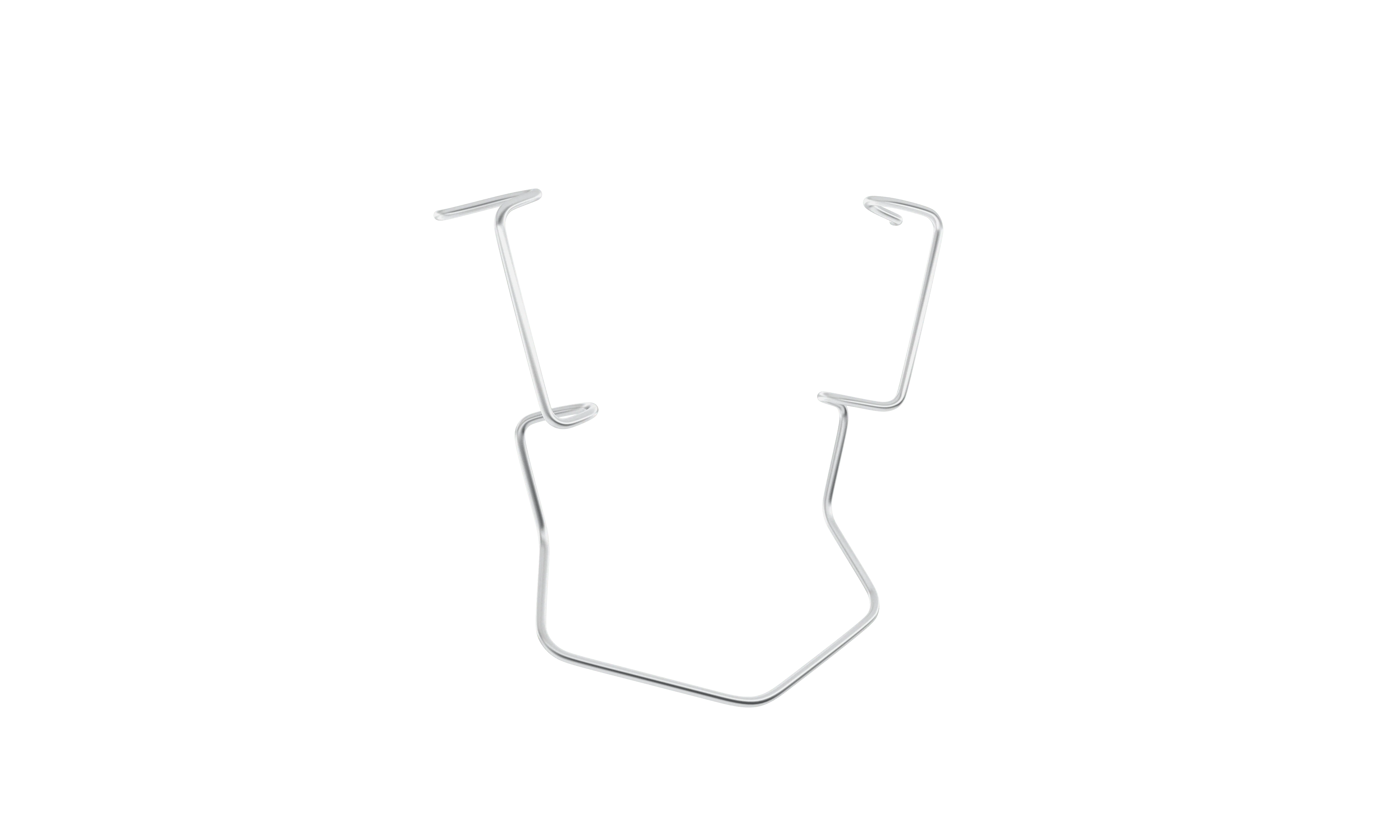 14-0286S Barraquer Wire Speculum, Temporal, Adult Size, 14.00 mm Open Blades, Length 45.00 mm, Stainless Steel - Image 2