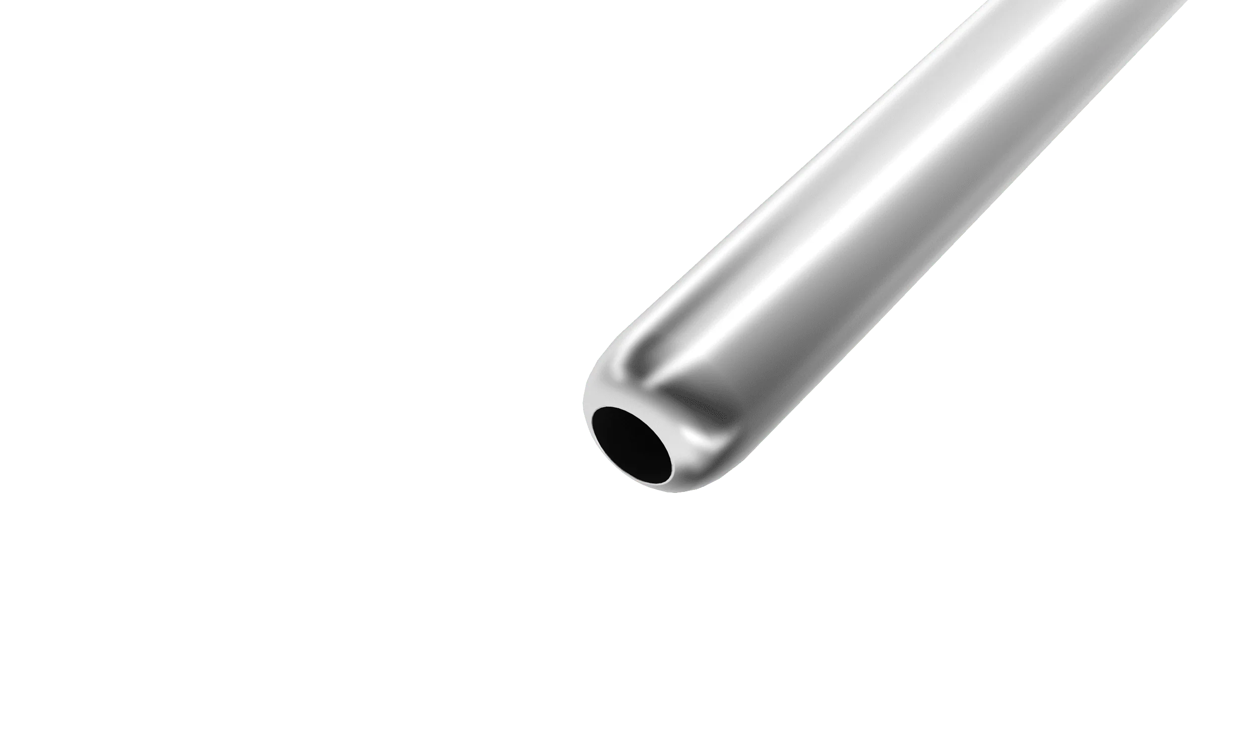 15-049-30 Irrigating Cannula, Straight Blunt Tip, 30 Ga x 25 mm, Polished - Image 2