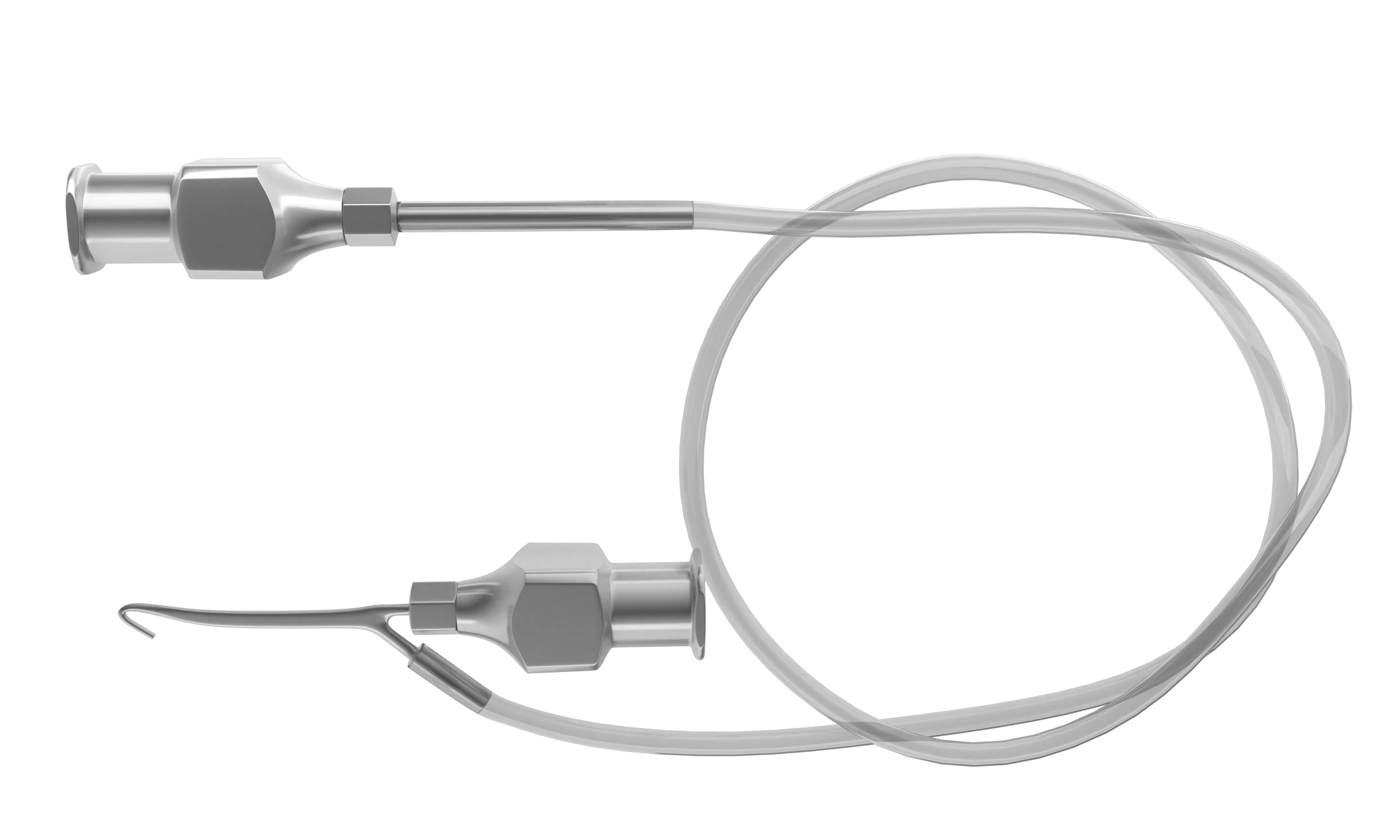 15-1149R J Shaped I/A Cannula, Right, Regular, 23/23 Ga