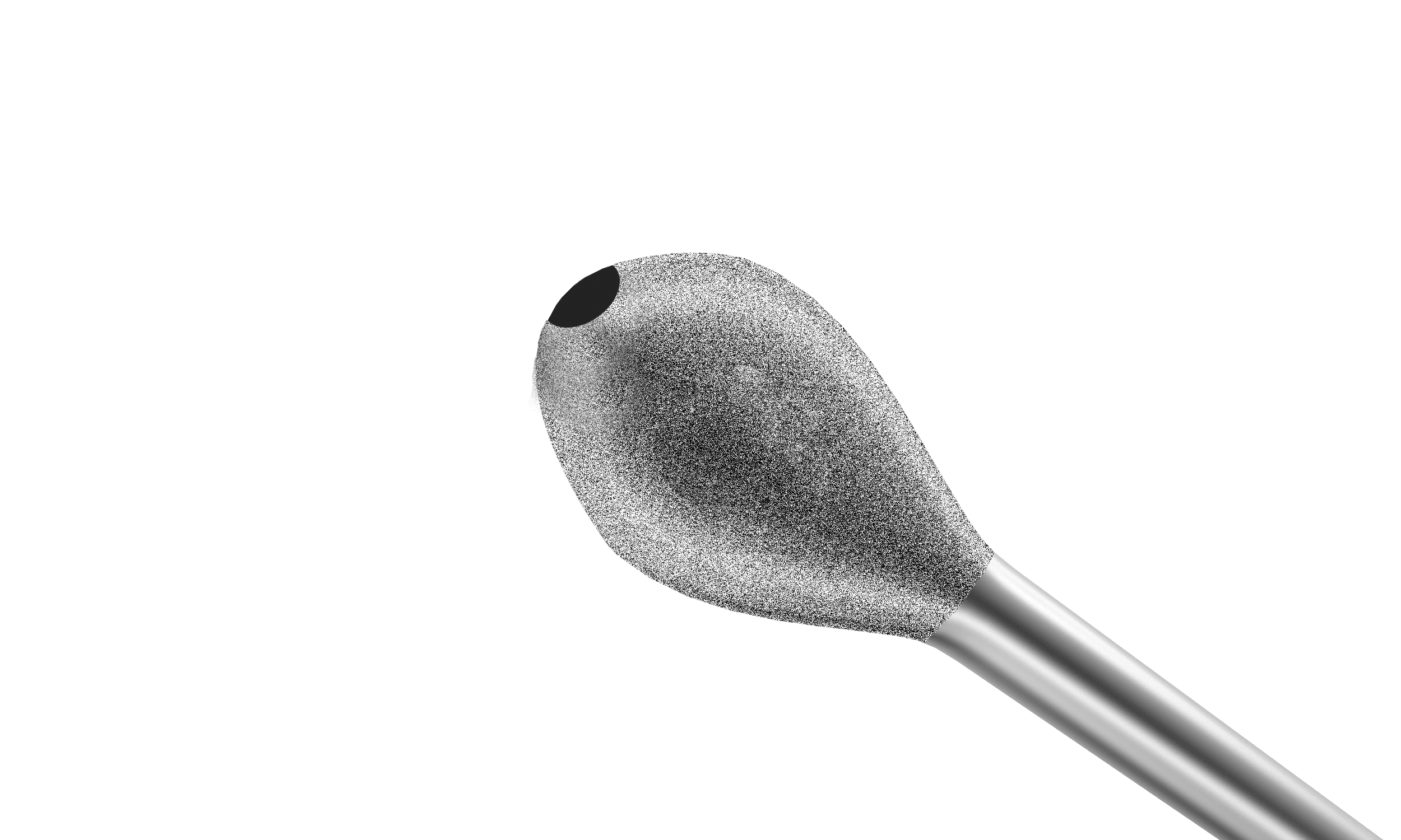 15-159-27 Jensen Capsule Polisher, Curved, Olive Sandblasted Tip, 27 Ga x 28 mm - Image 2