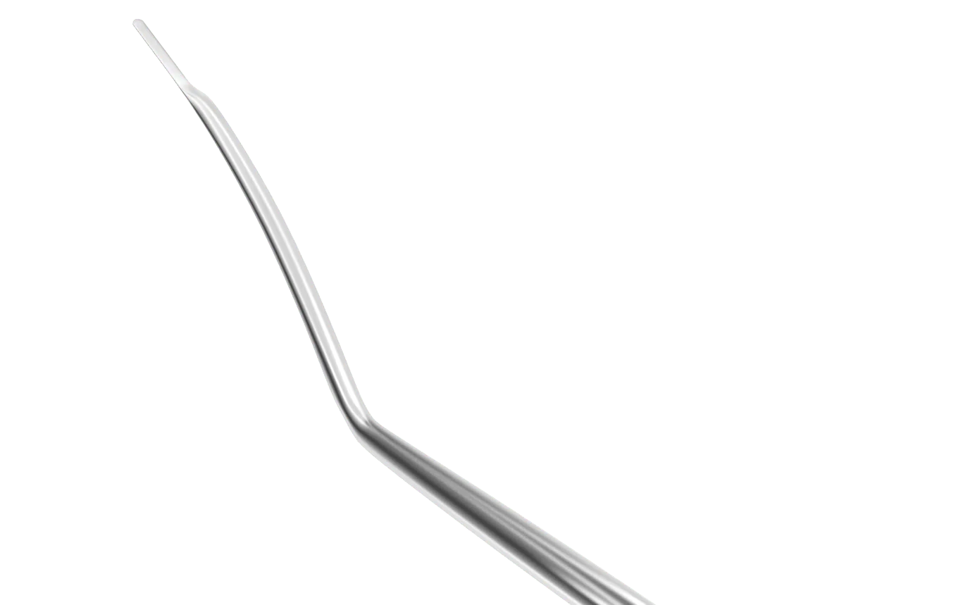 20-2041 Donnenfeld Femto Spatula, Length 122 mm, Round Titanium Handle - Image 2