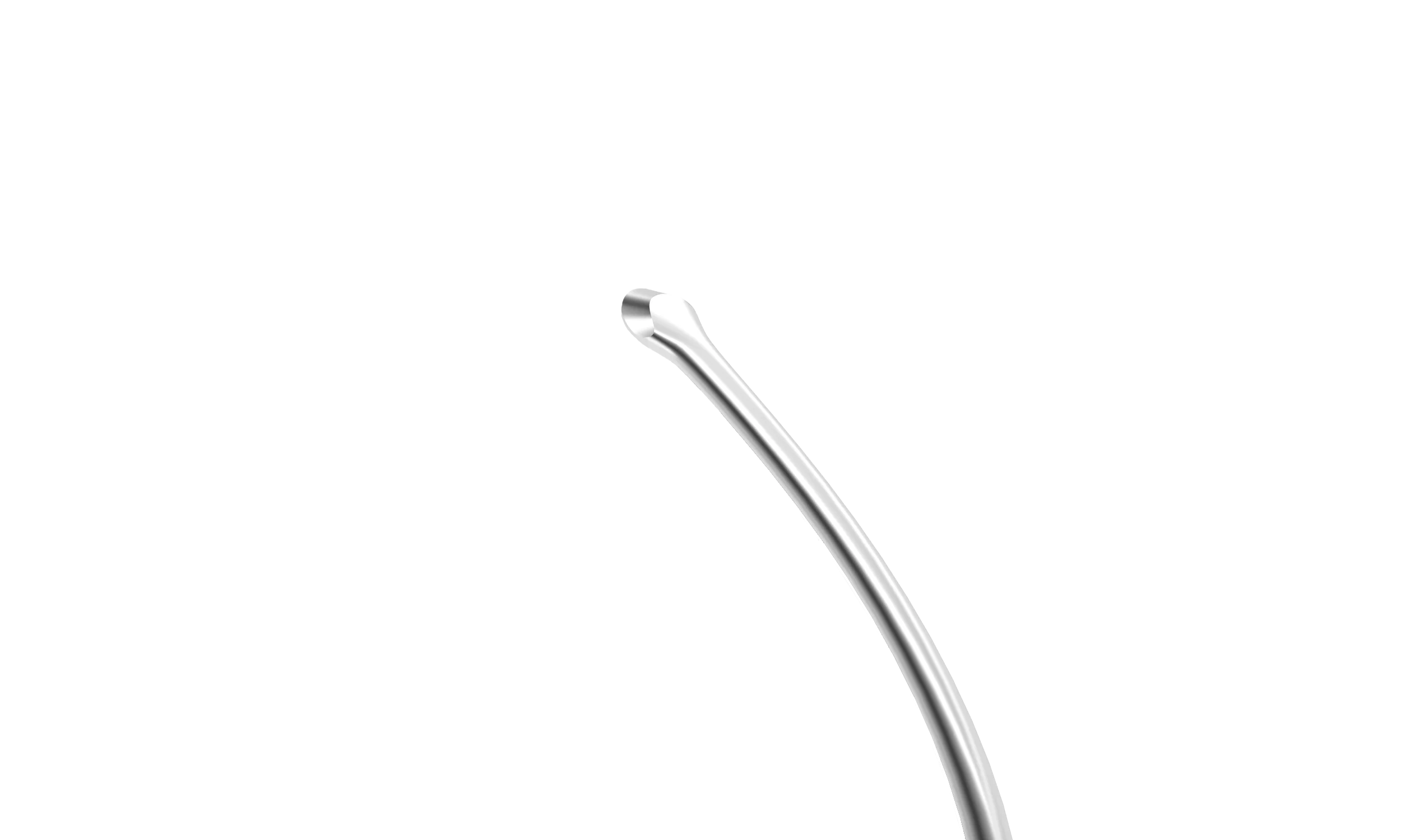 20-207 Stodulka ReLEx Smile Double Lenticule Spatula (Blunt Spoon and Flat Spatula), Length 130 mm, Round Titanium Handle - Image 3