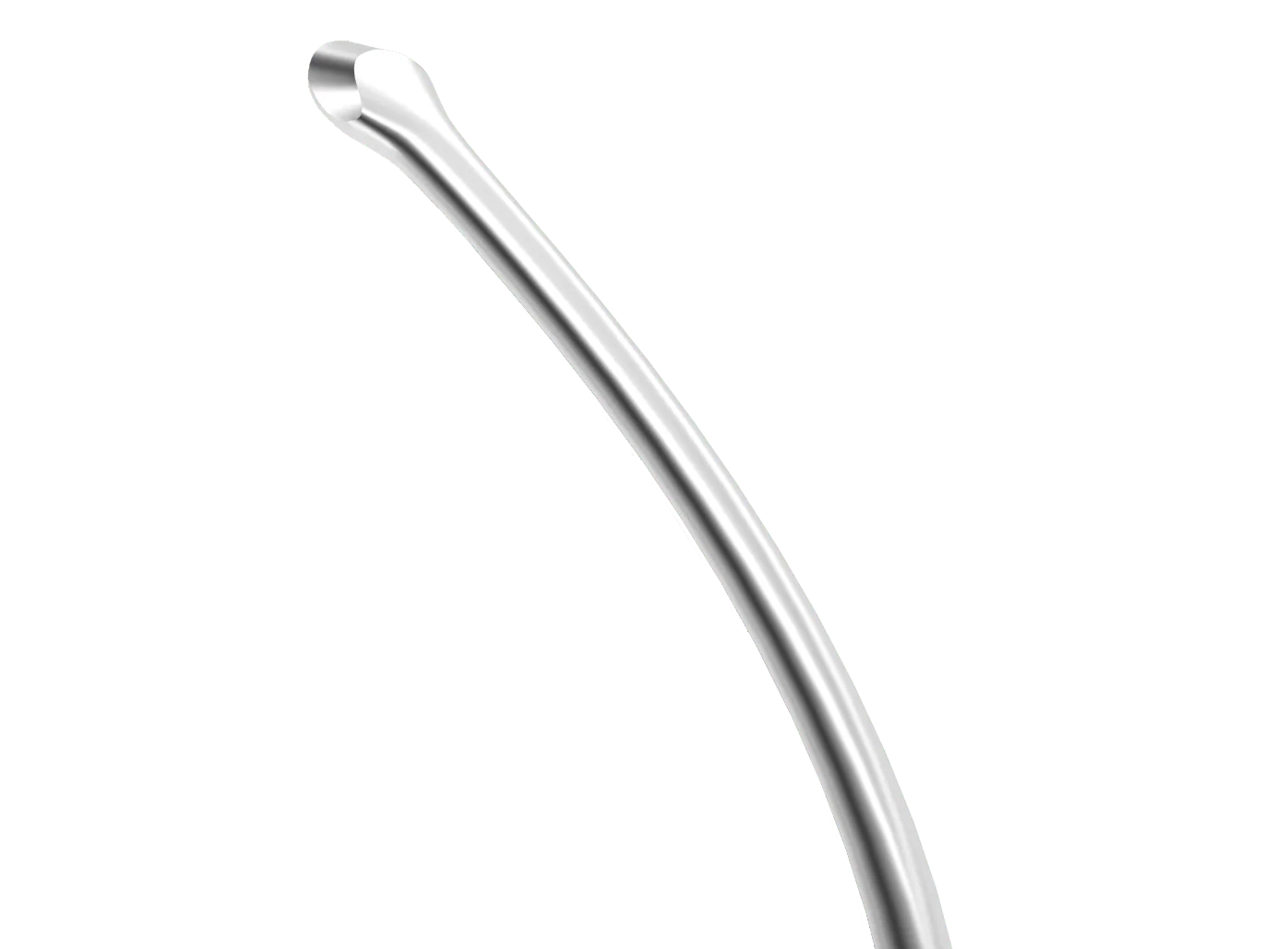20-2071 ReLEx Smile Double Lenticule Spatula (Blunt Spoon and Shortened Flat Spatula), Length 129 mm, Round Titanium Handle - Image 2