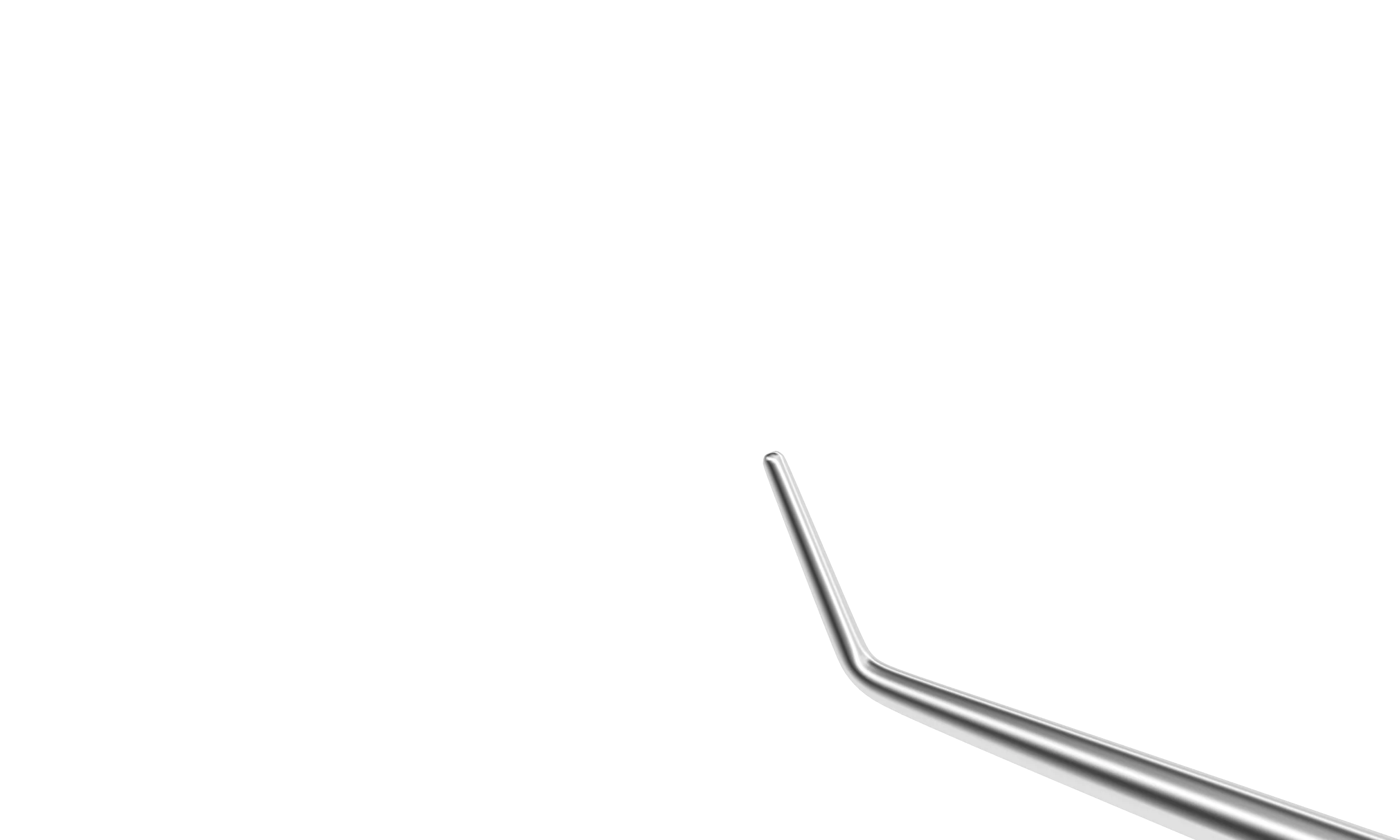 20-2071 ReLEx Smile Double Lenticule Spatula (Blunt Spoon and Shortened Flat Spatula), Length 129 mm, Round Titanium Handle - Image 3