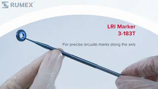 3-024T Abdullayev I & II Marker (for DSAEK/DMEK Grafts), Titanium, Length 125 mm - Image 5