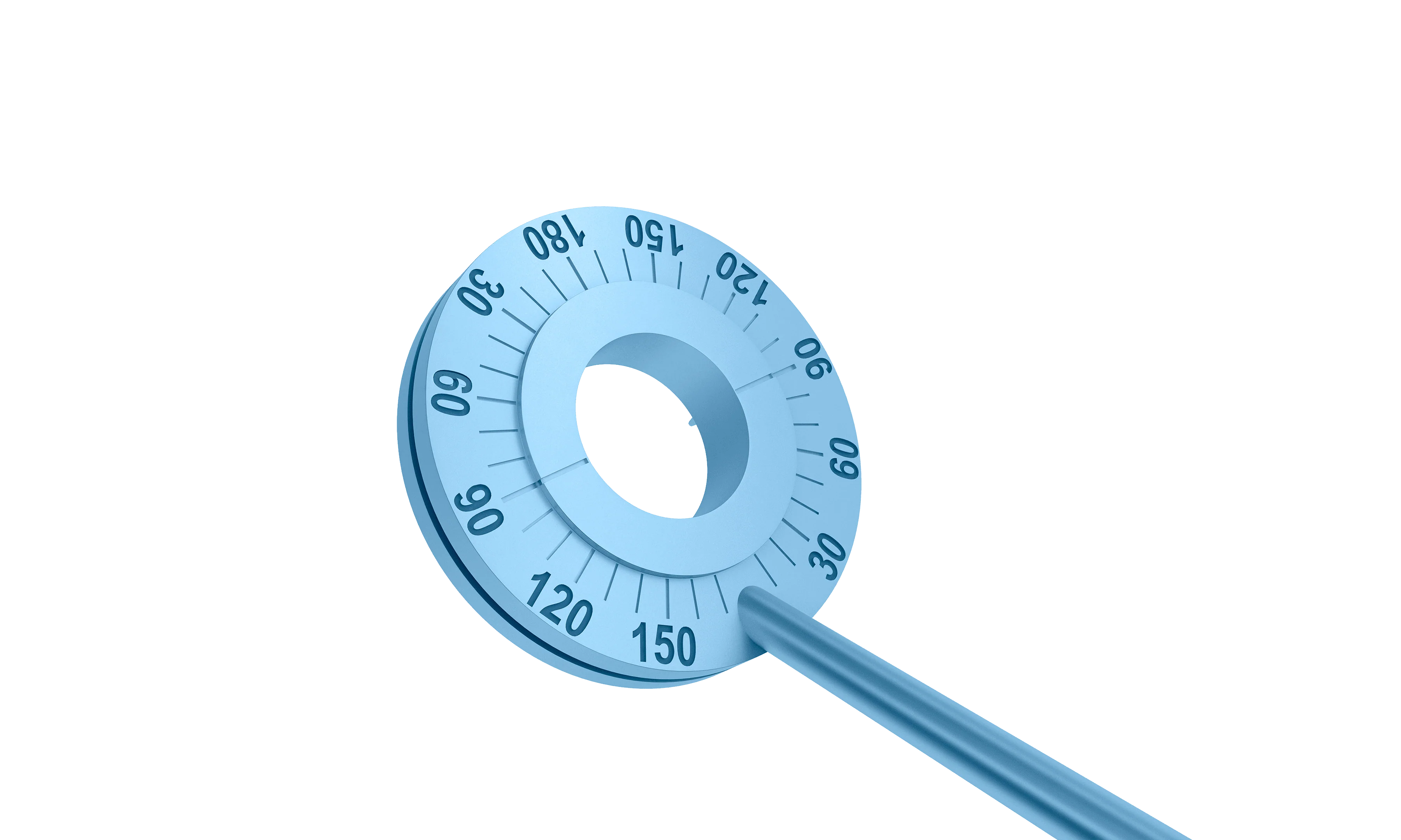 3-183T LRI Marker, Intra-Op, 30, 45 and 60 Degree Marks, Length 116 mm, Titanium - Image 3