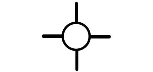 3-195 Velasquez Gravity Corneal Marker for LRI/Toric IOL Implantation, Angled Shaft, 4 Radial Blades for Horizontal and Vertical Axes Marking, 5 mm Diameter Internal Ring, Length 164 mm, Titanium Handle, Stainless Steel Gravity System - Image 3