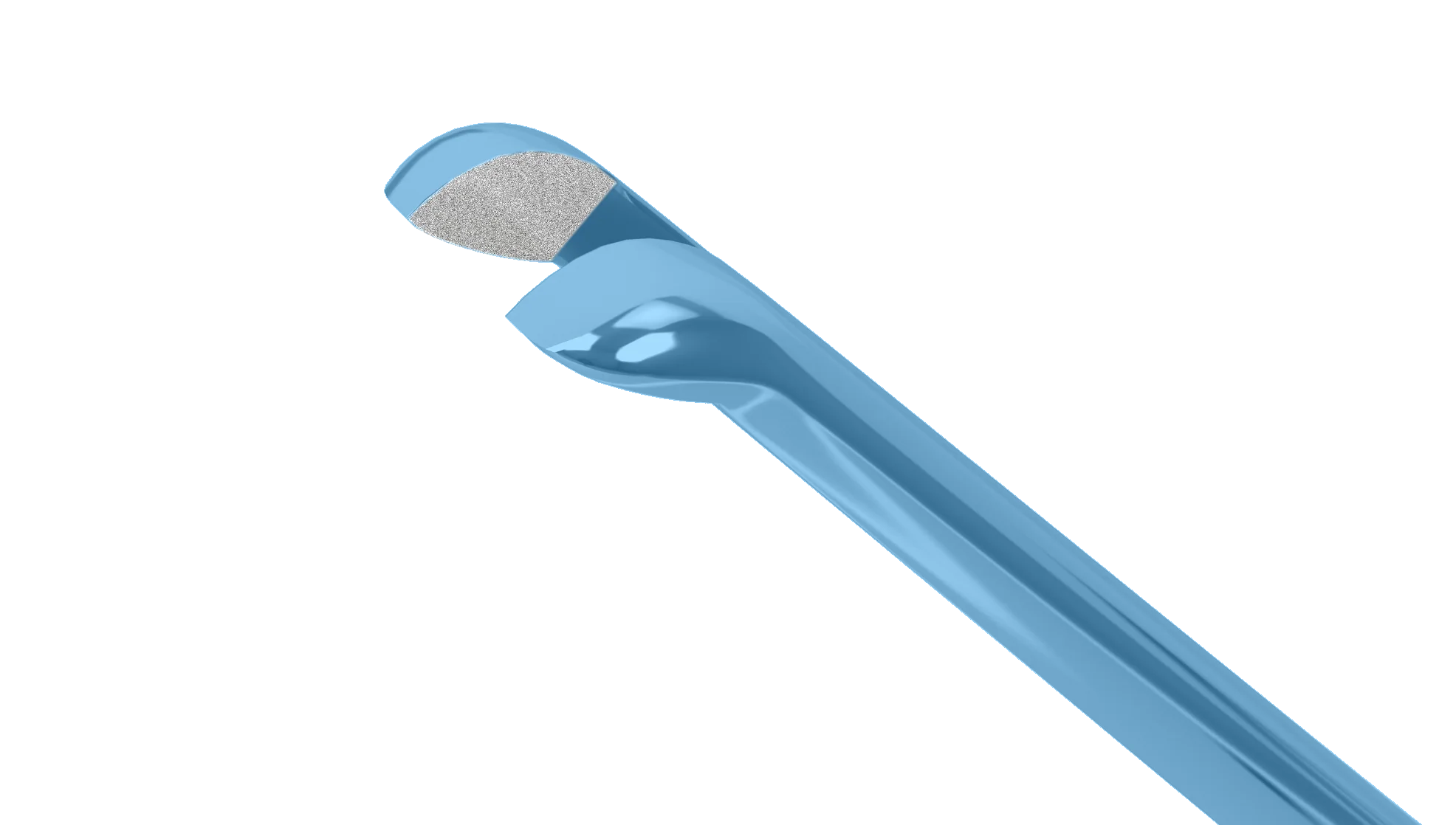 4-031T Utrata Capsulorhexis Forceps, Regular Tips, 11.50 mm Straight Jaws, Round Handle, Length 110 mm, Titanium - Image 2