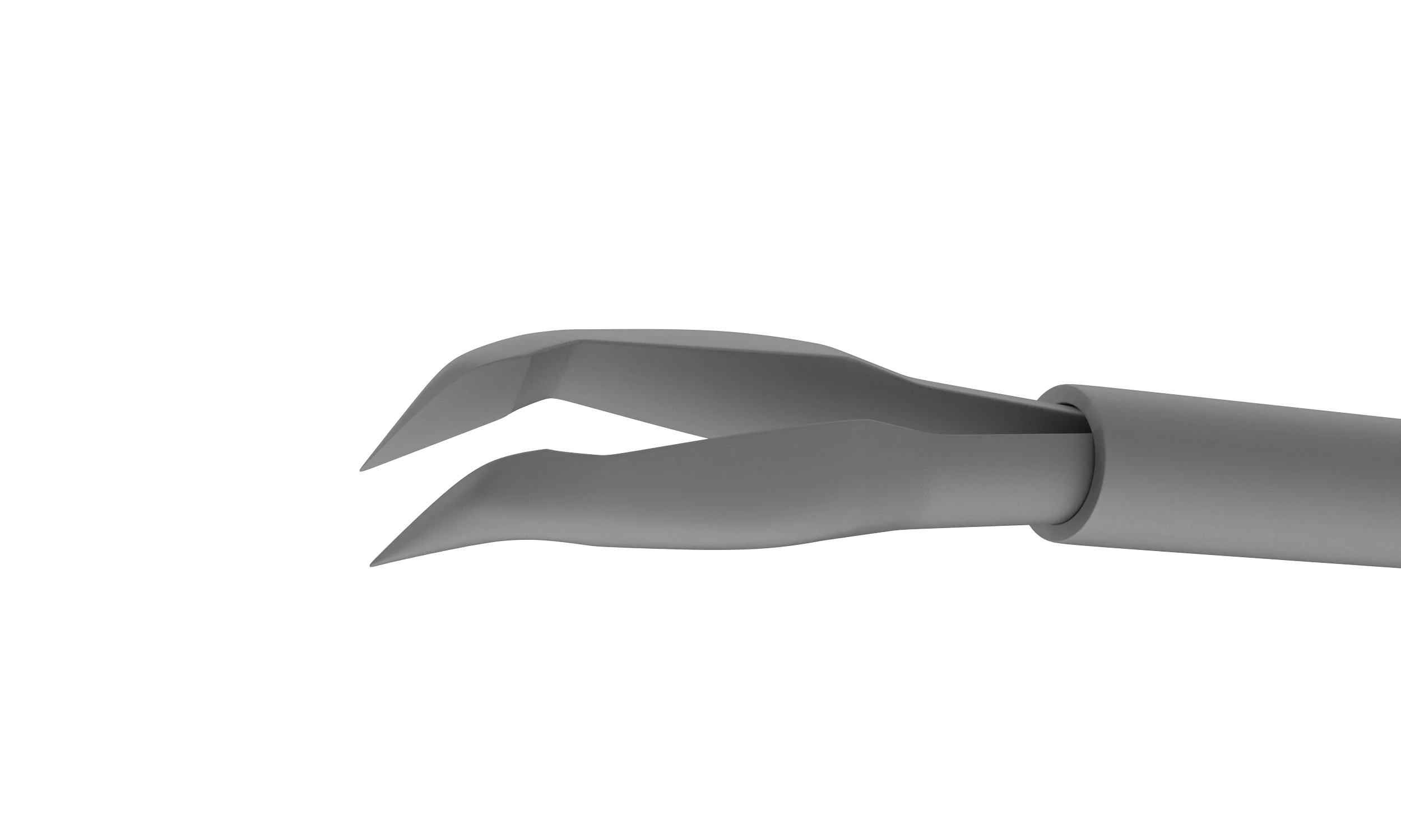 4-03741 Kershner One-Pinch Capsulorhexis Forceps, Micro Jaws, Cystotome Tips, 23 Ga, with Lock, Tip Only - Image 2