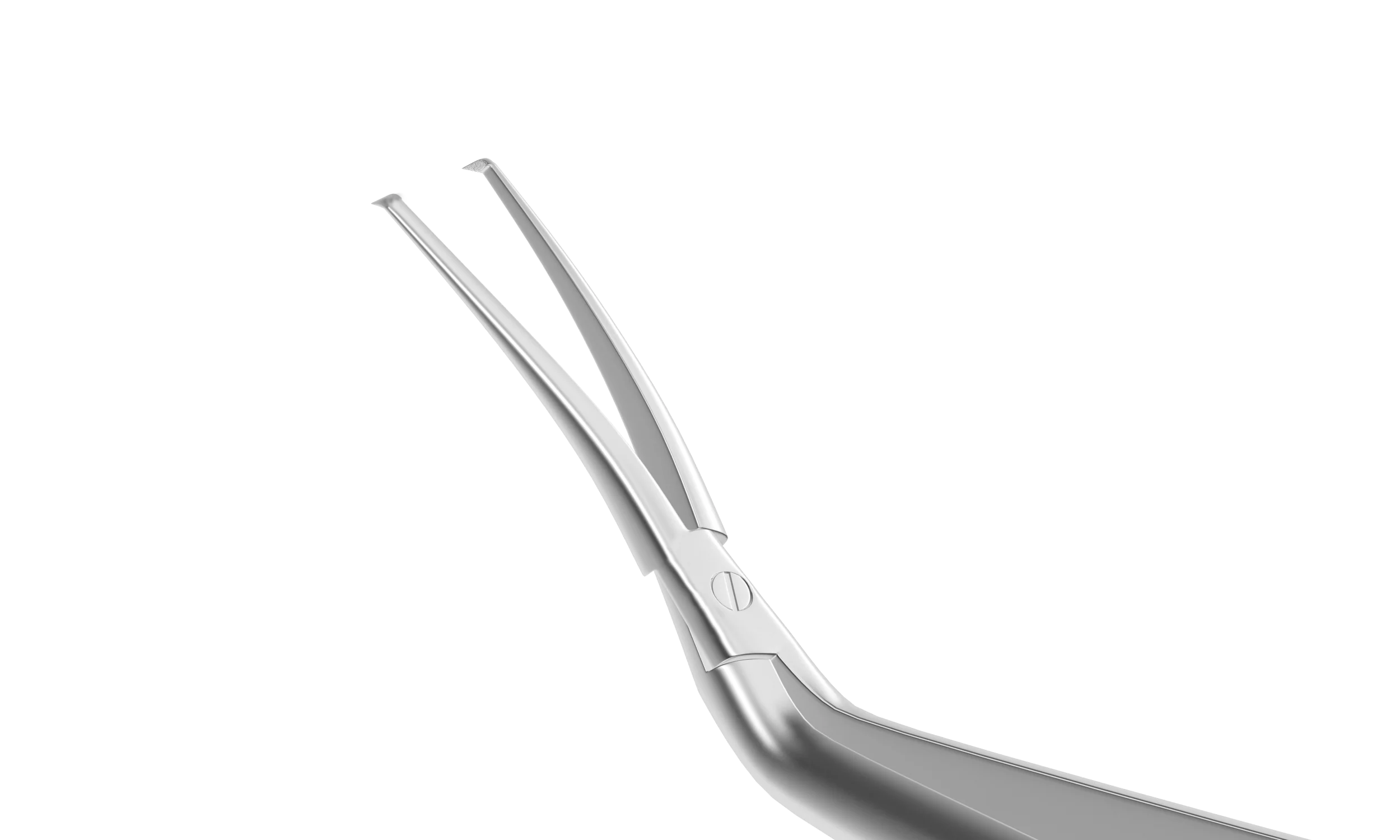 4-0391S Capsulorhexis Forceps, Inamura Style, Cross-Action, 10.00 mm Curved Jaws, Length 115 mm, Stainless Steel - Image 2