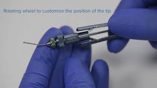 4-0395 Capsulorhexis Forceps with Scale (2.50/5.00 mm), Cross-Action, for 1.50 mm Incisions, Curved Stainless Steel Jaws (8.50 mm), Short Lever (16.00 mm), Medium (91 mm) Flat Titanium Handle, Length 110 mm - Image 7