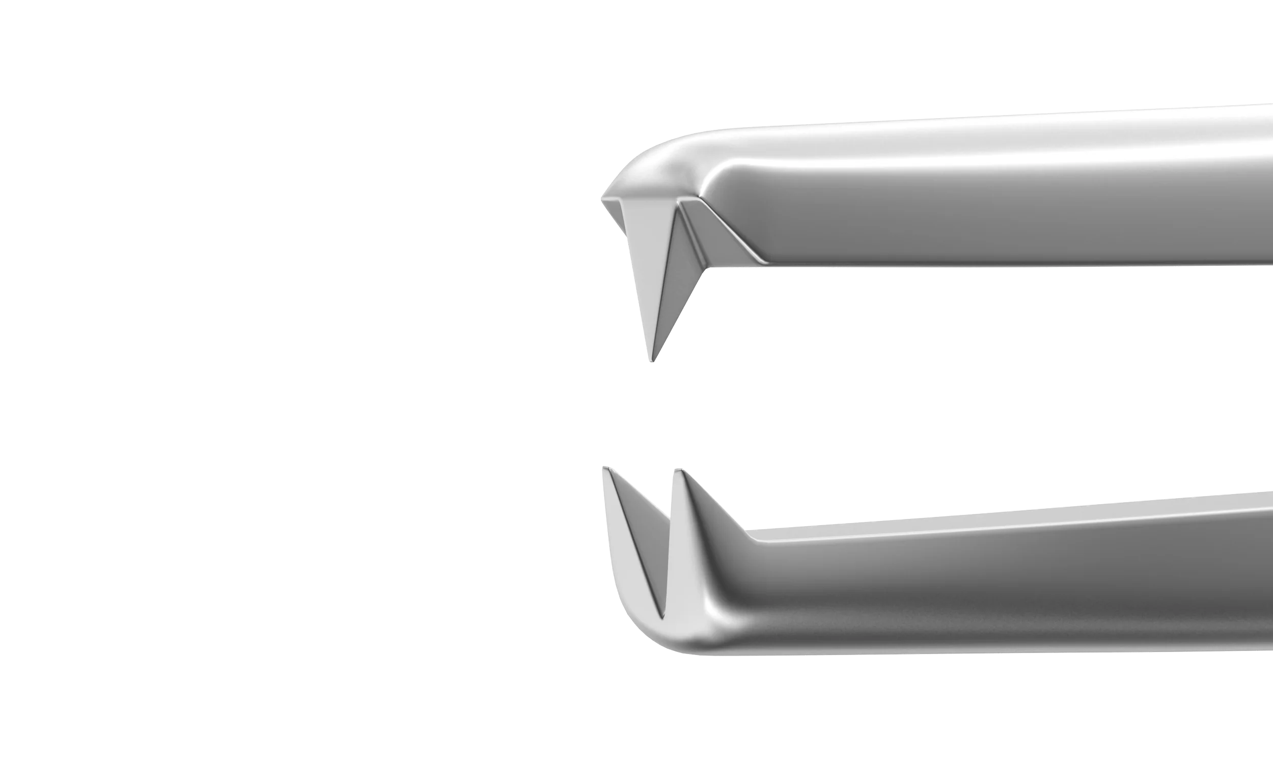 4-0607S Bishop-Harmon Suturing Forceps, 0.30 mm, 1x2 Teeth, 5.00 mm Tying Platform, Length 87 mm, Stainless Steel - Image 2