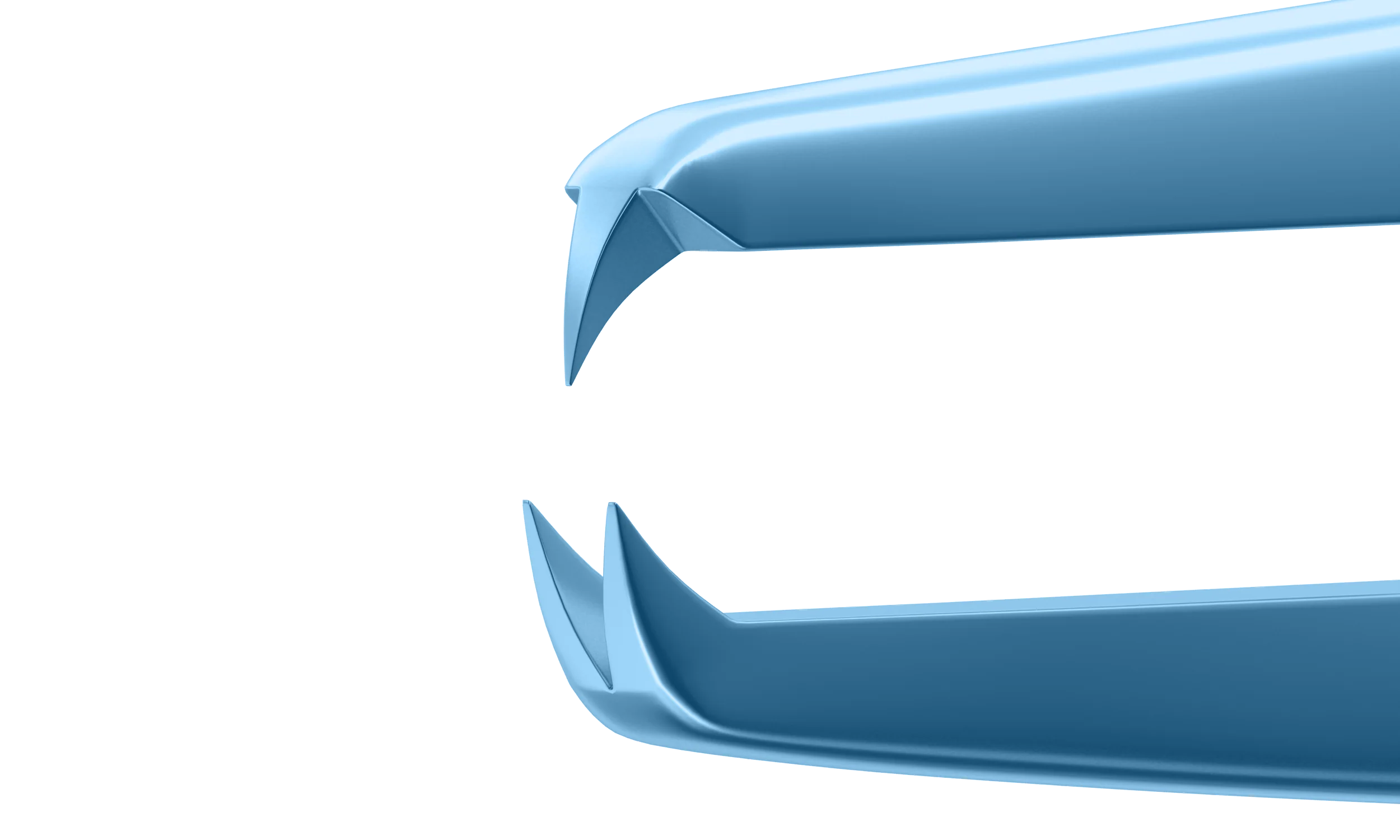 4-0822T Castroviejo Fixation Forceps, 0.50 mm, 1x2 Teeth, without Tying Platform, Length 109 mm, Titanium - Image 2