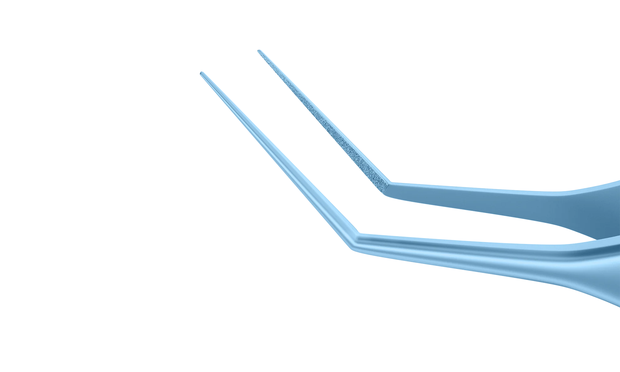 4-175T McPherson Angled Tying Forceps, 10.00 mm Tying Platform, Length 104 mm, Titanium - Image 2