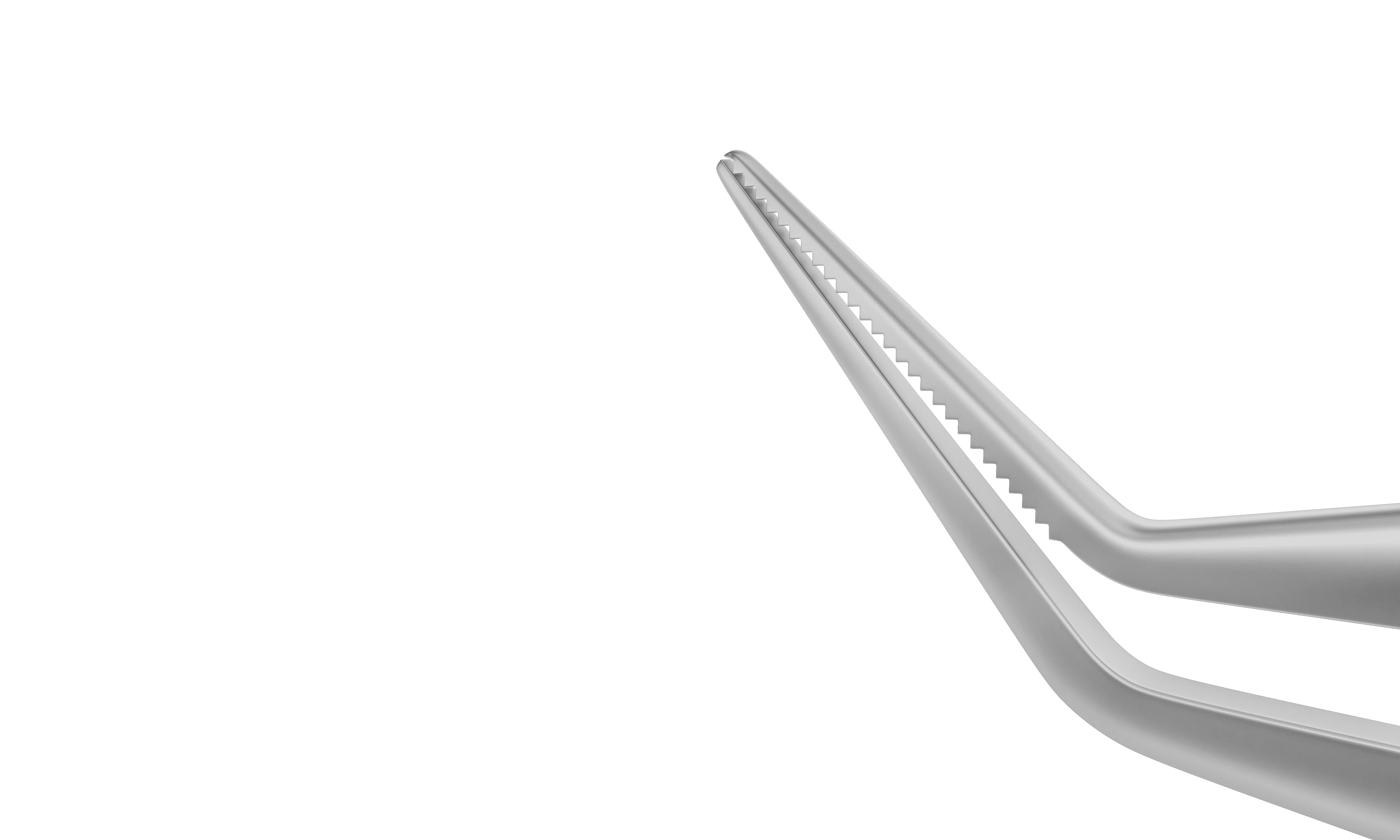 4-2012S Stodulka Forceps for Small-Incision Lenticule Extraction (ReLEx SMILE), Angled, Flat Handle, Length 100 mm, Stainless Steel - Image 2