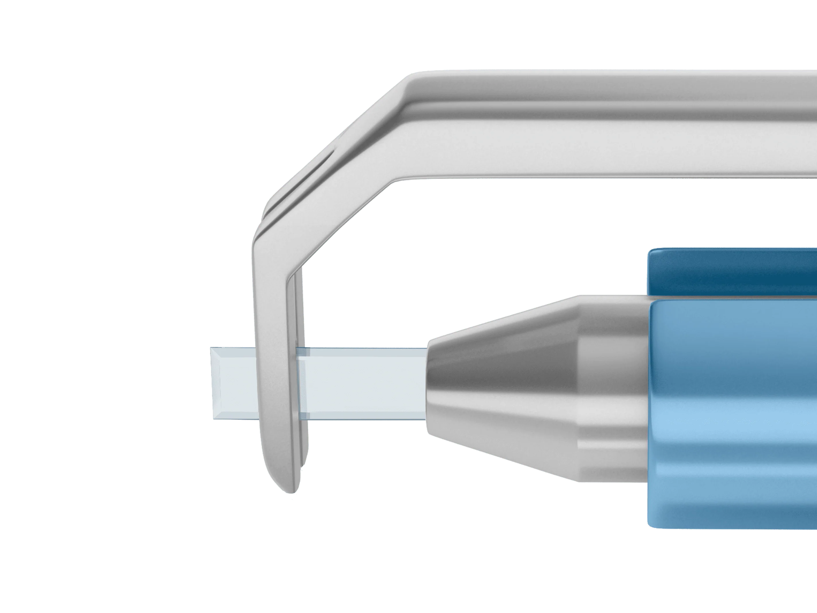 6-00/6-020 Diamond Knife for ICRS, Astigmatic and Arcuate Keratotomy, 1.00 mm Straight Blade, Length 110 mm, Micrometric Titanium Handle - Image 3