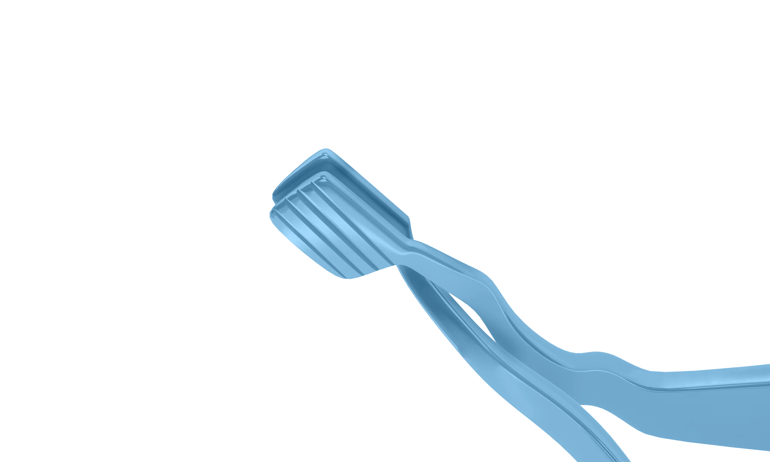 7-025T Ernest Nucleus Cracker, Flat Handle, Length 106 mm, Titanium - Image 2