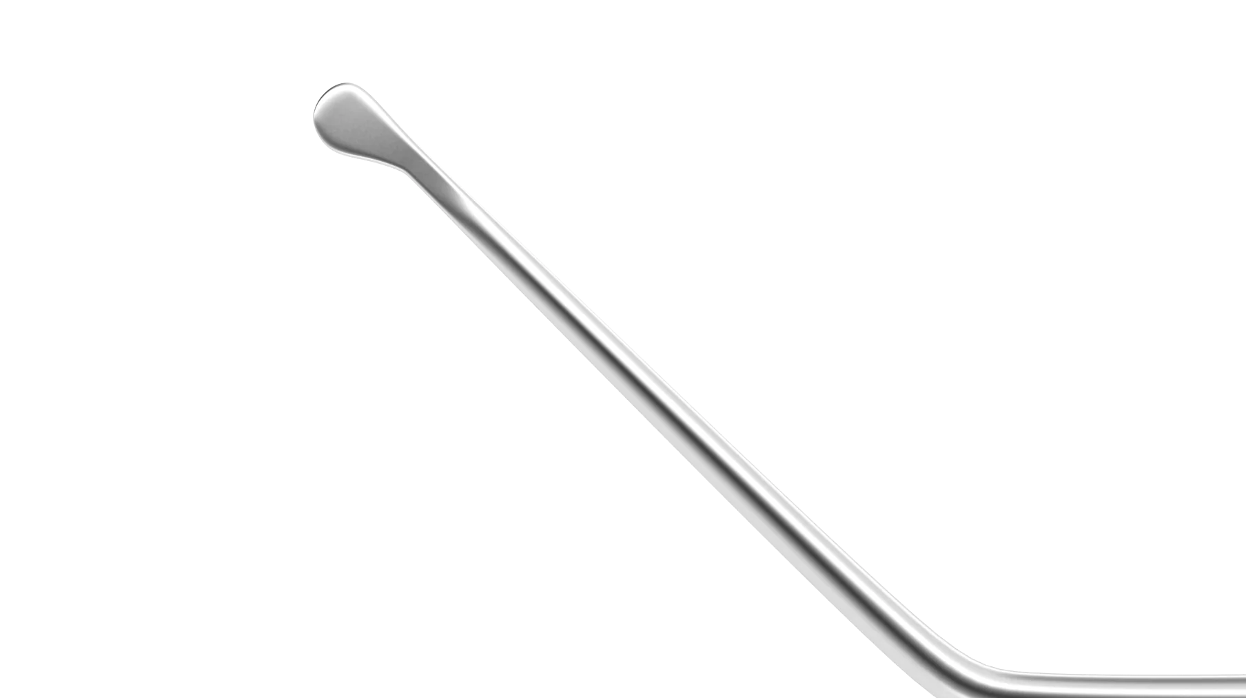 7-0631 Nagahara Phaco Chopper (RHD) & Drysdale Nucleus Manipulator, Double-Ended, Length 128 mm, Round Titanium Handle - Image 2