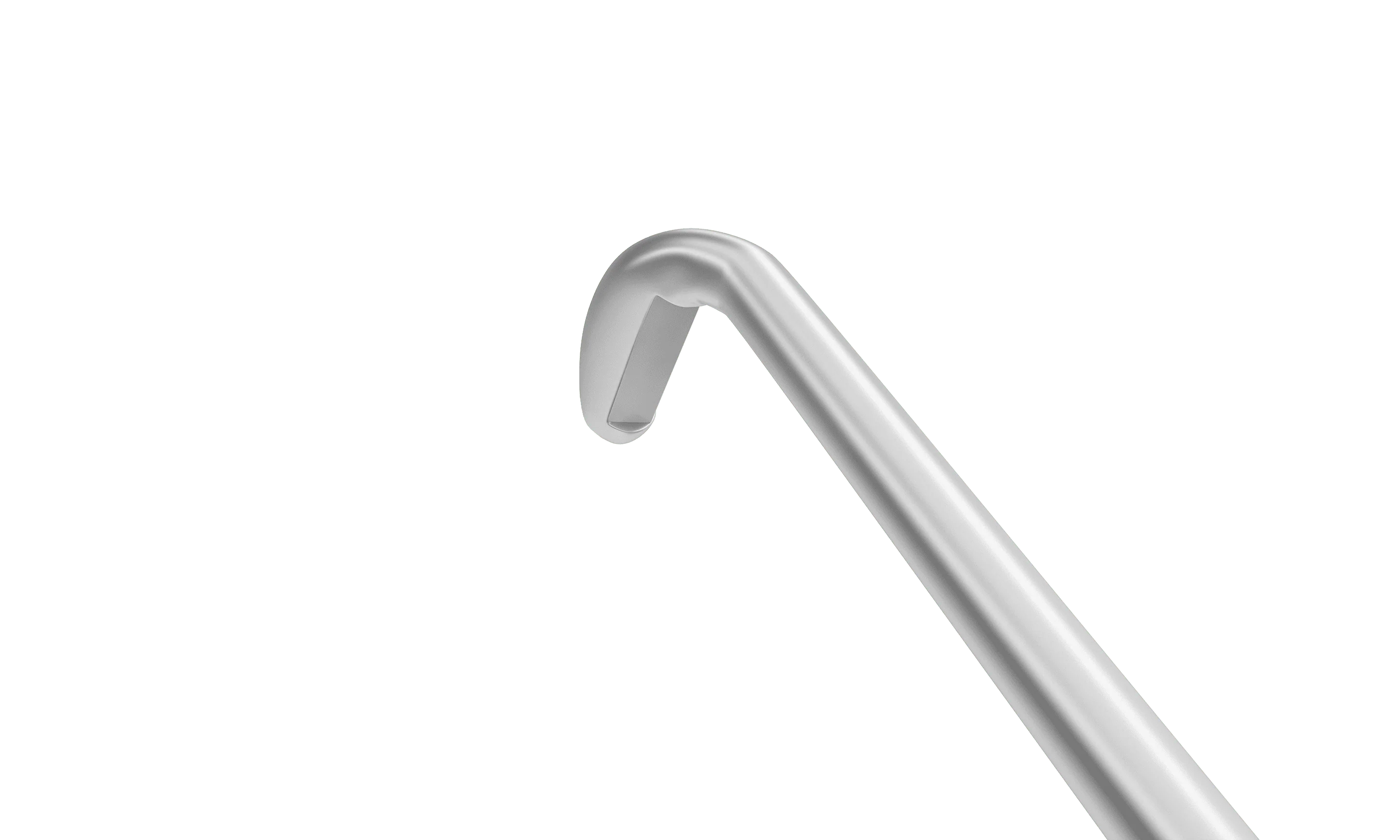 7-066 Rosen Phaco Splitter, RHD, Wedge-Shaped, 60° Angled, Round Handle, Length 120 mm, Round Titanium Handle - Image 3