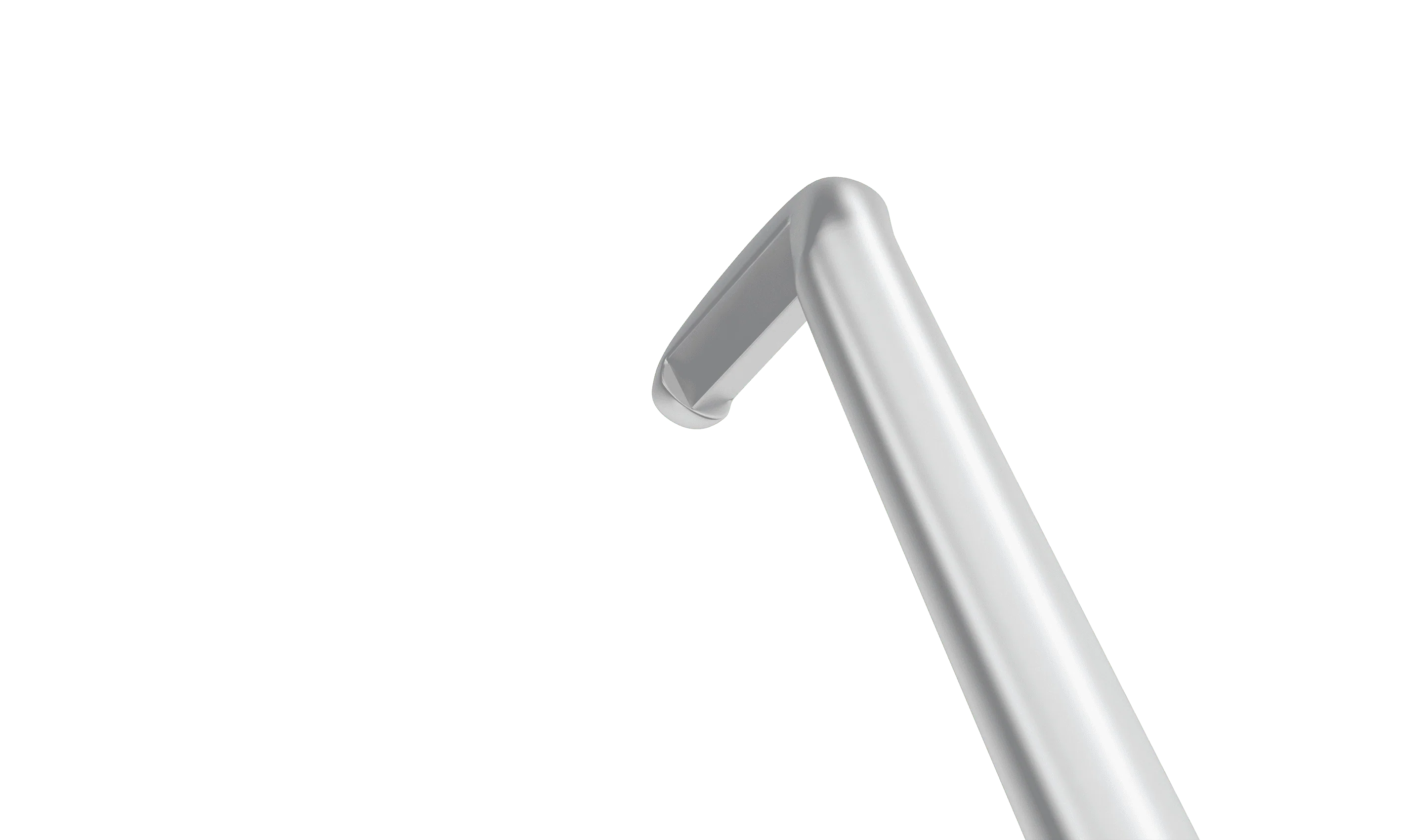 7-067 Rosen Phaco Splitter, LHD, Wedge-Shaped, 60° Angled, Length 120 mm, Round Titanium Handle - Image 2