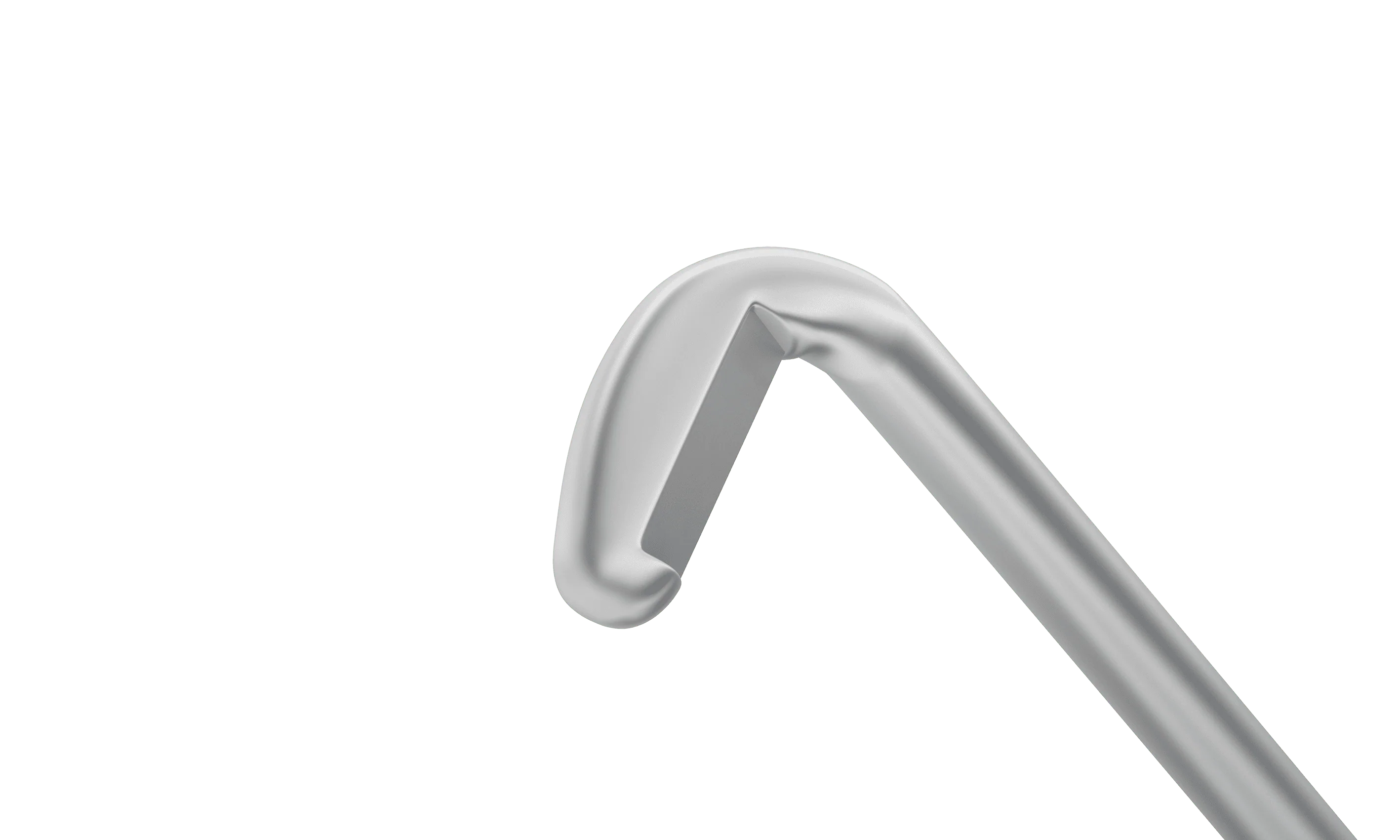 7-067 Rosen Phaco Splitter, LHD, Wedge-Shaped, 60° Angled, Length 120 mm, Round Titanium Handle - Image 3