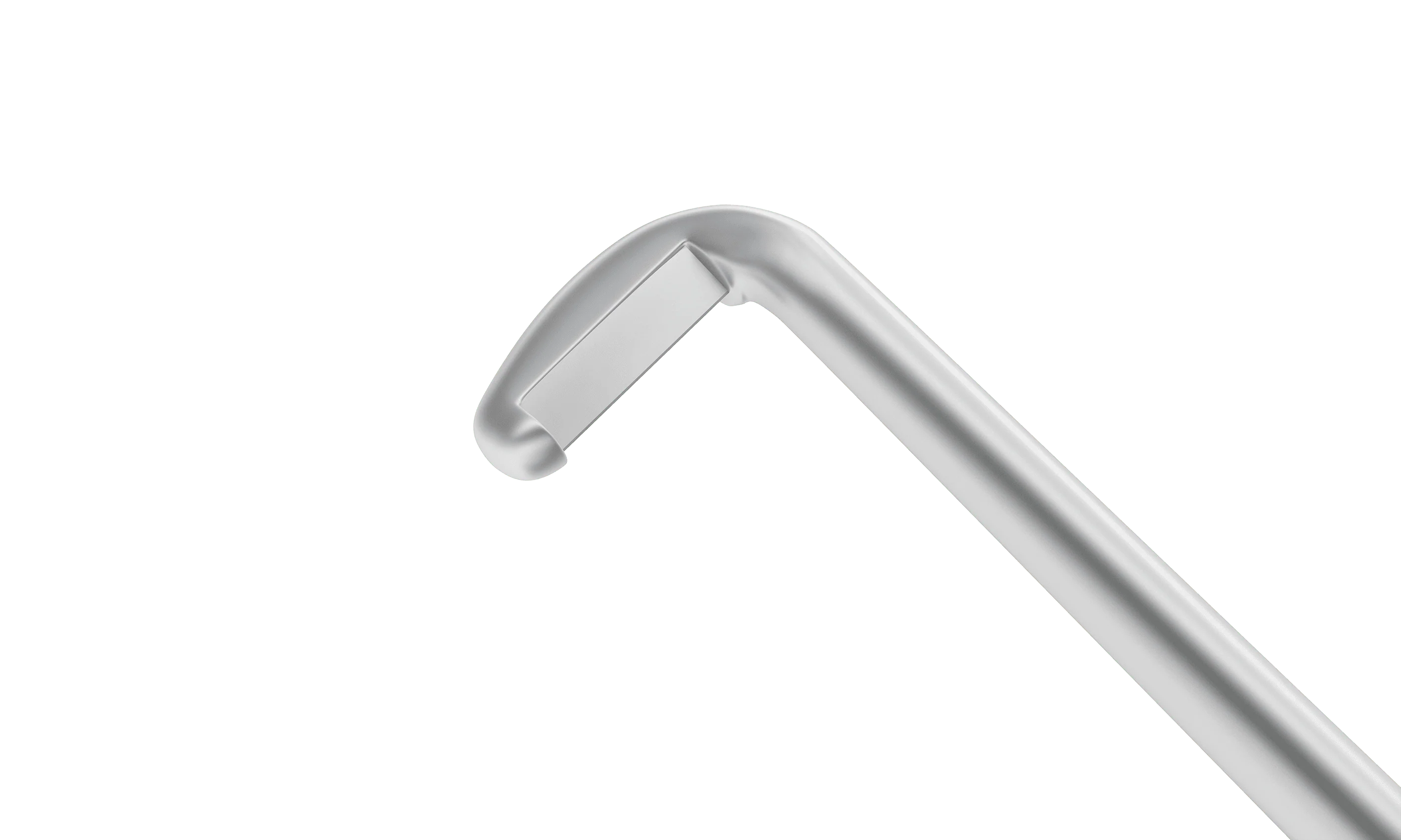 7-067 Rosen Phaco Splitter, LHD, Wedge-Shaped, 60° Angled, Length 120 mm, Round Titanium Handle - Image 4