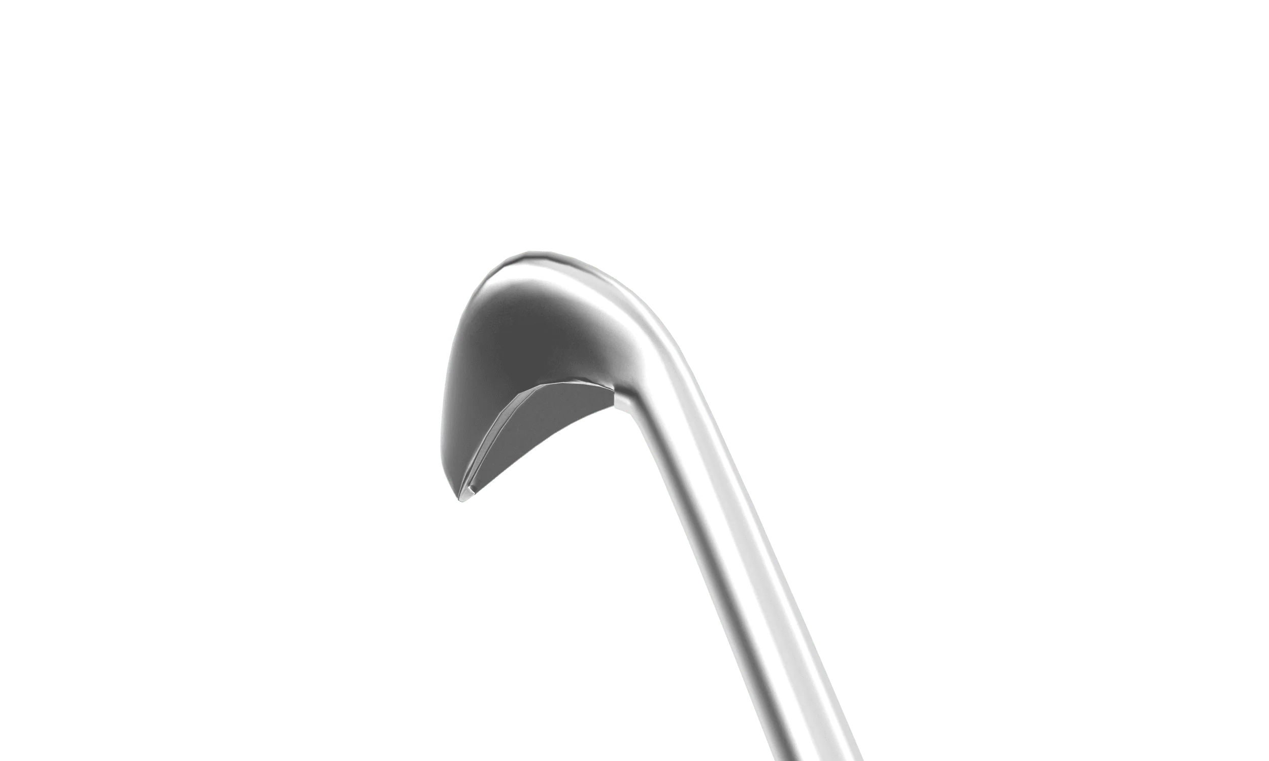 7-069 Phaco Cleaver, LHD, Angled, Length 120 mm, Round Titanium Handle - Image 2